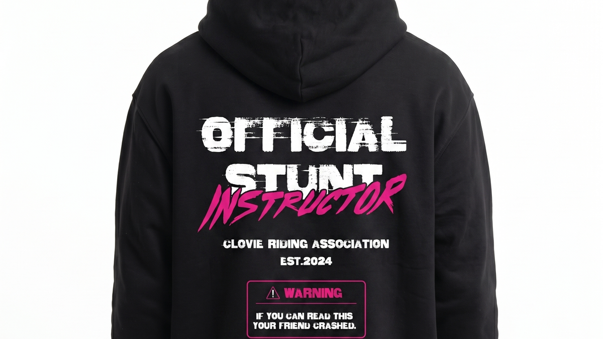 Official stunt instructor Zip Hoodie – CLOVIE BKLF als Alternative zu Grenzgänger