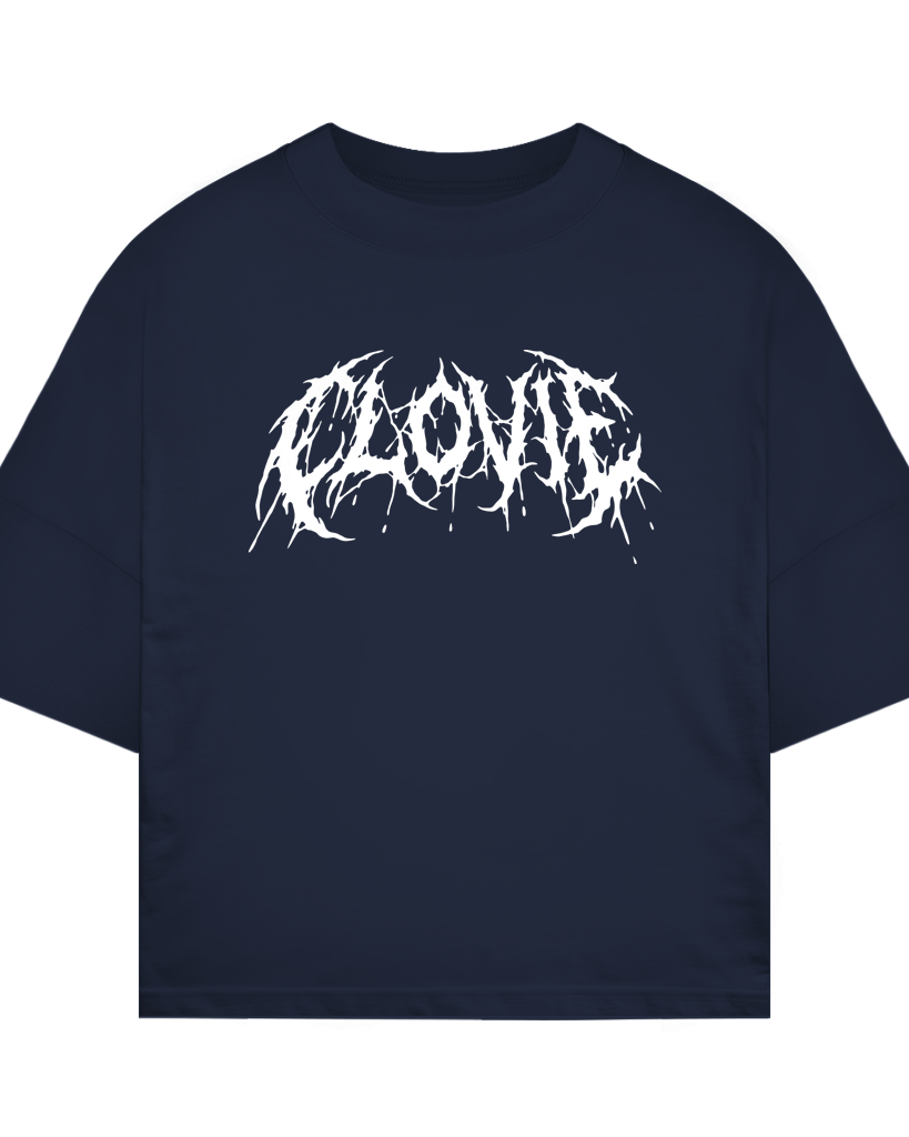 Phantom Oversized T-Shirt Detailansicht - CLOVIE Streetwear