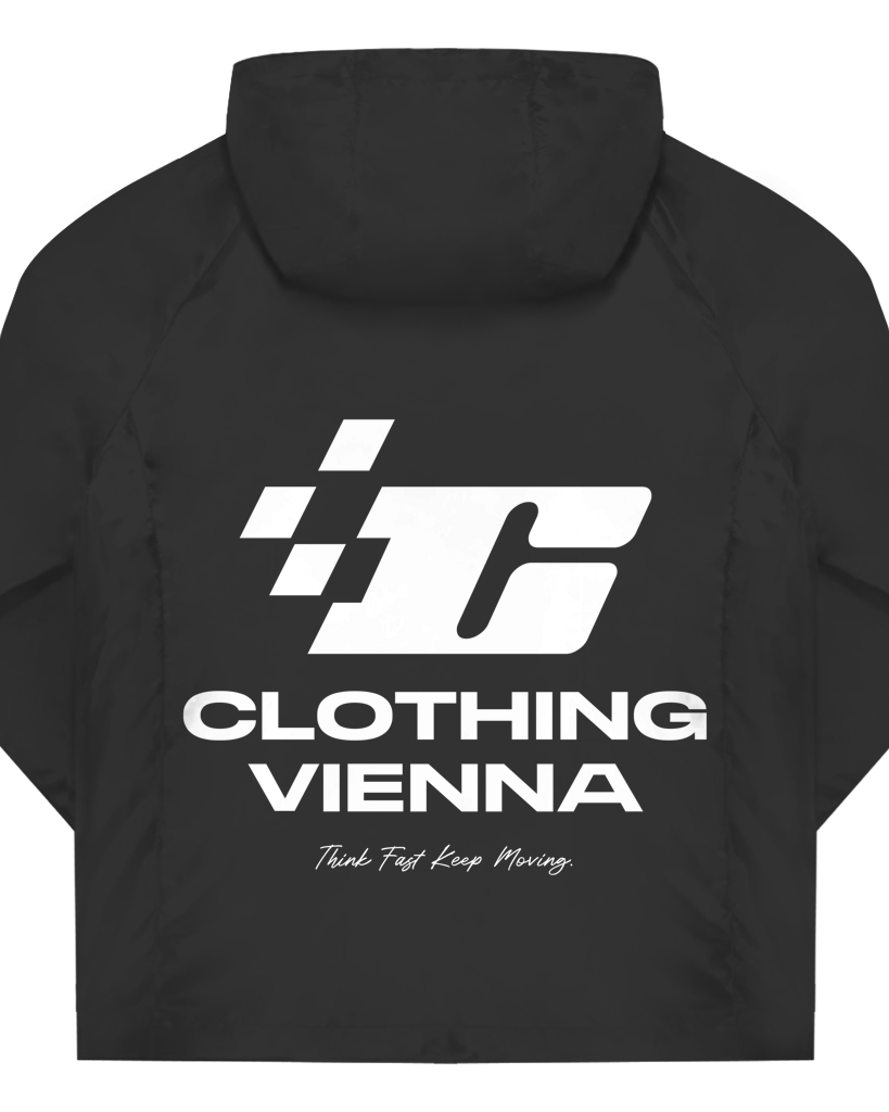 CLOVIE Windbreaker Vorderansicht - CLOVIE Streetwear