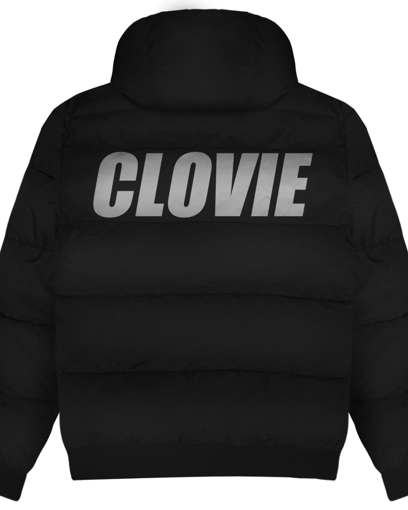 CLOVIE Steppjacke Vorderansicht - CLOVIE Streetwear