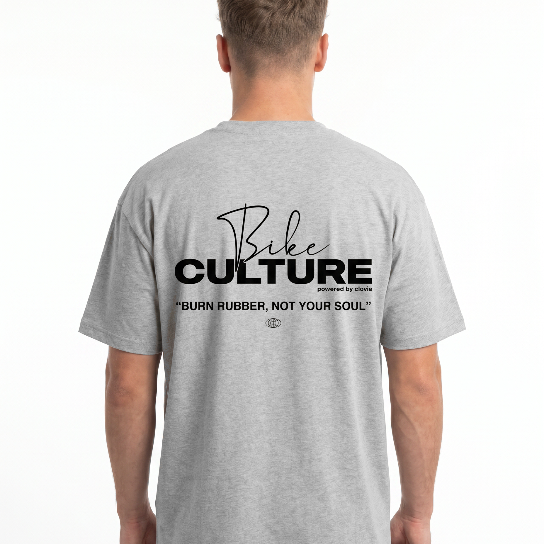 Bike culture Grey back