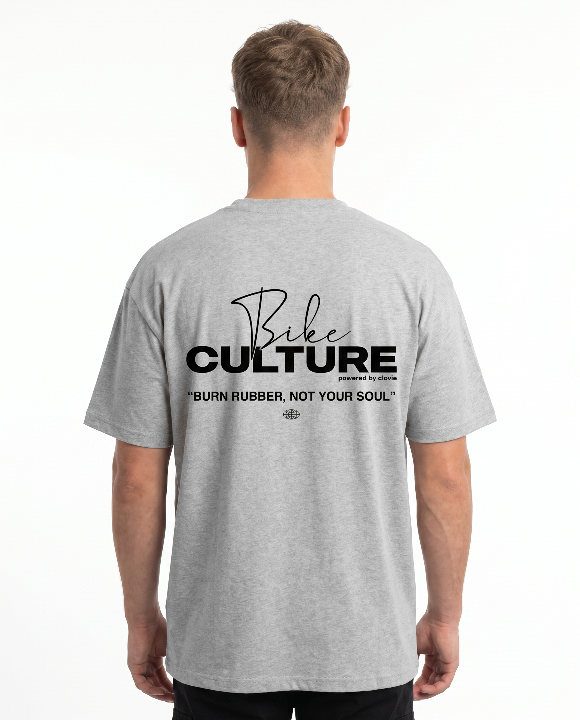Bike culture Grey back