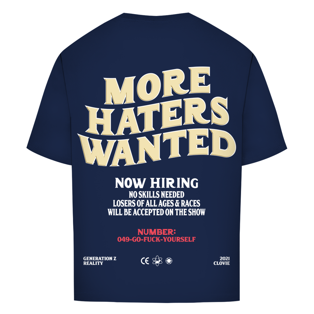 Se buscan más enemigos - Camiseta de gran tamaño