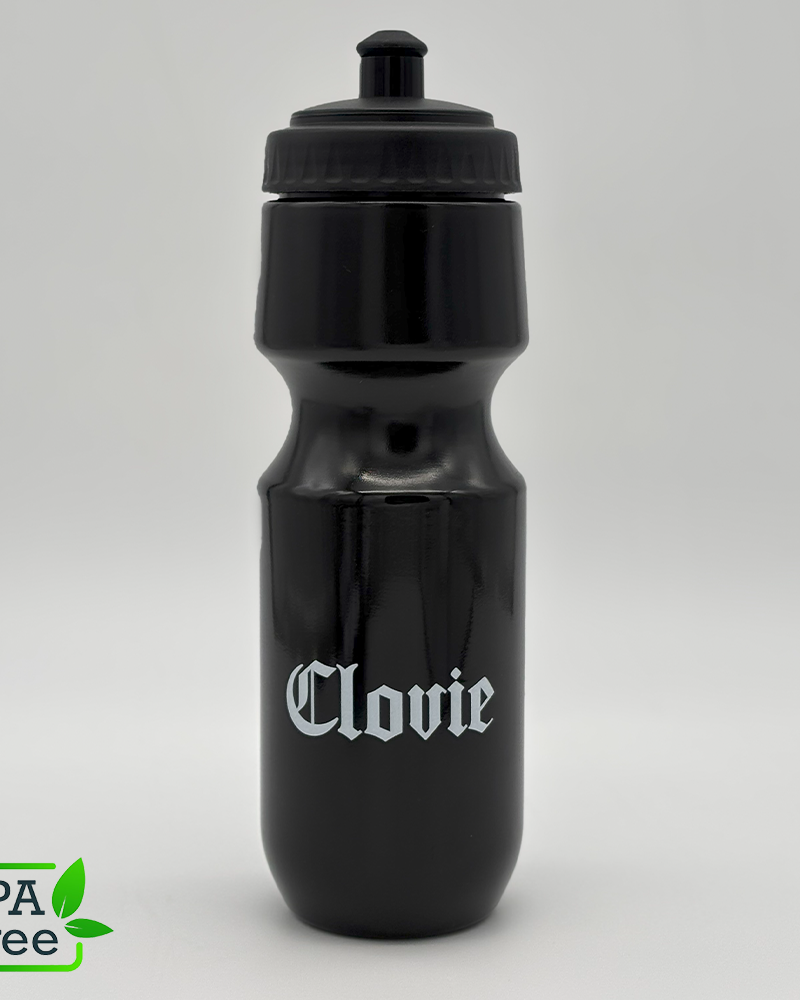 Clovie Sports Water Bottle WATER BOTTLE Rueckansicht - CLOVIE Streetwear