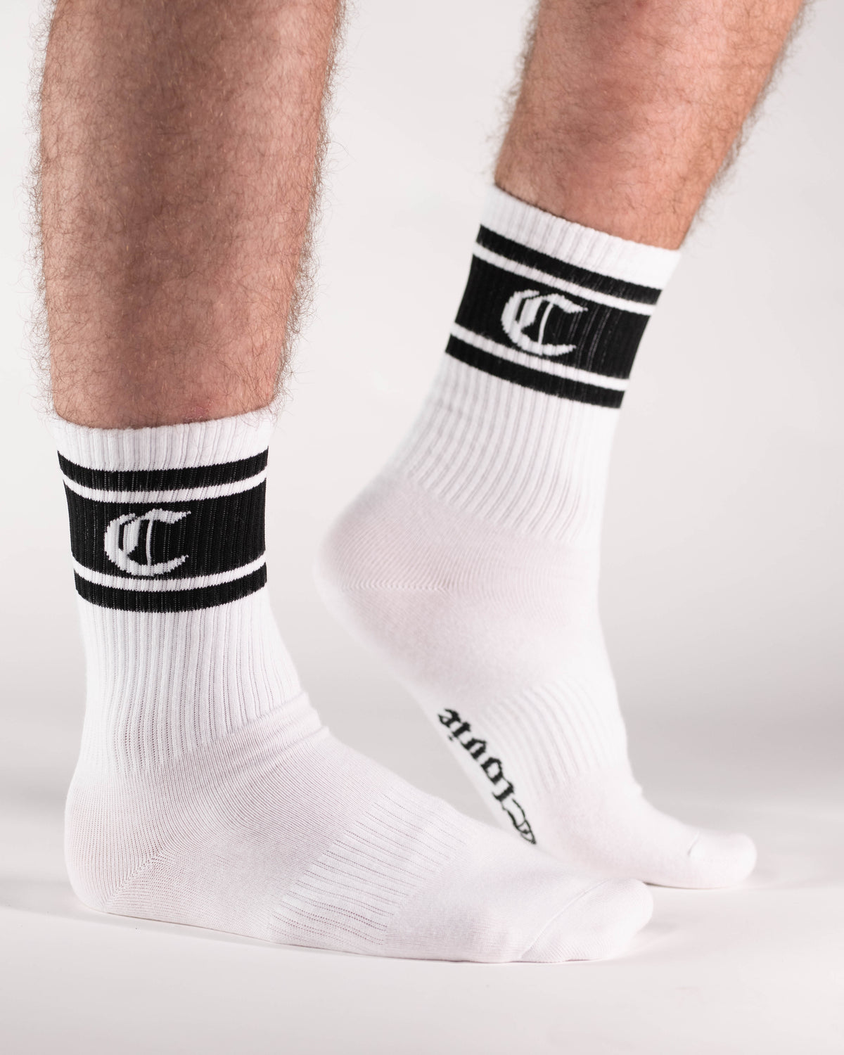 STRIPE SOCKS HIGH Socken Rueckansicht - CLOVIE Streetwear