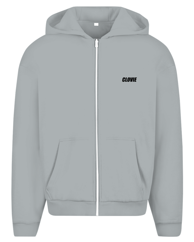 Nissan Skyline R34 Zip Hoodie Detail 10 - CLOVIE Streetwear