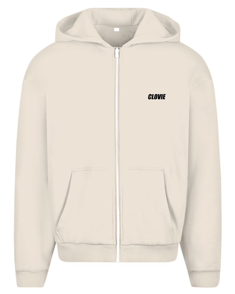 Nissan Skyline R34 Zip Hoodie Detail 6 - CLOVIE Streetwear
