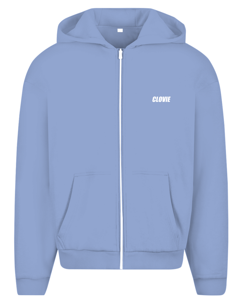 Nissan Skyline R34 Zip Hoodie Detail 8 - CLOVIE Streetwear