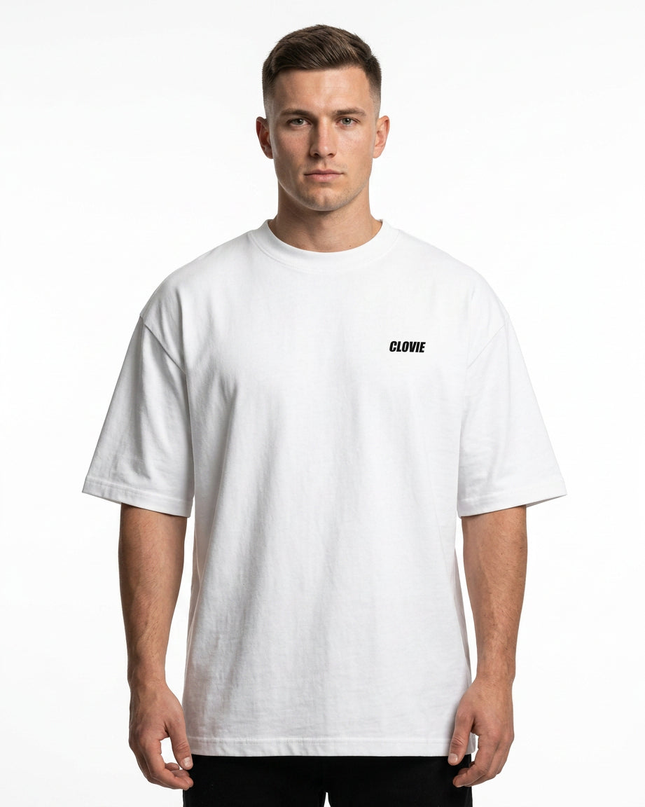 Love is kind Oversized T-Shirt Rueckansicht - CLOVIE Streetwear