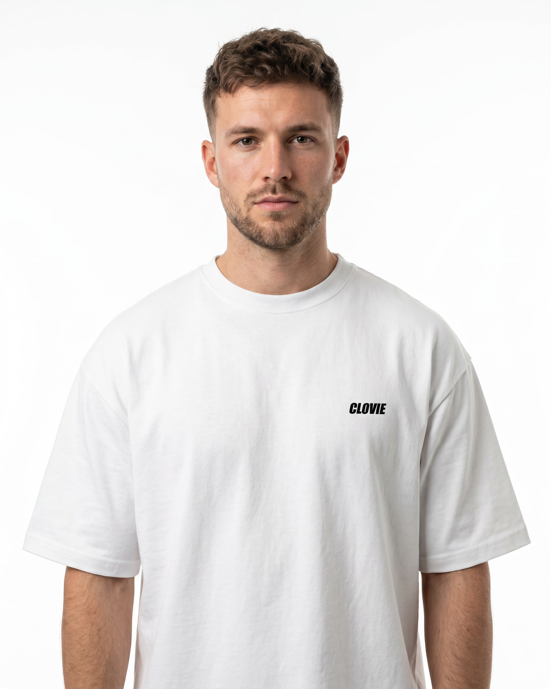 Clovie lips Oversized Tee – Vorderseite