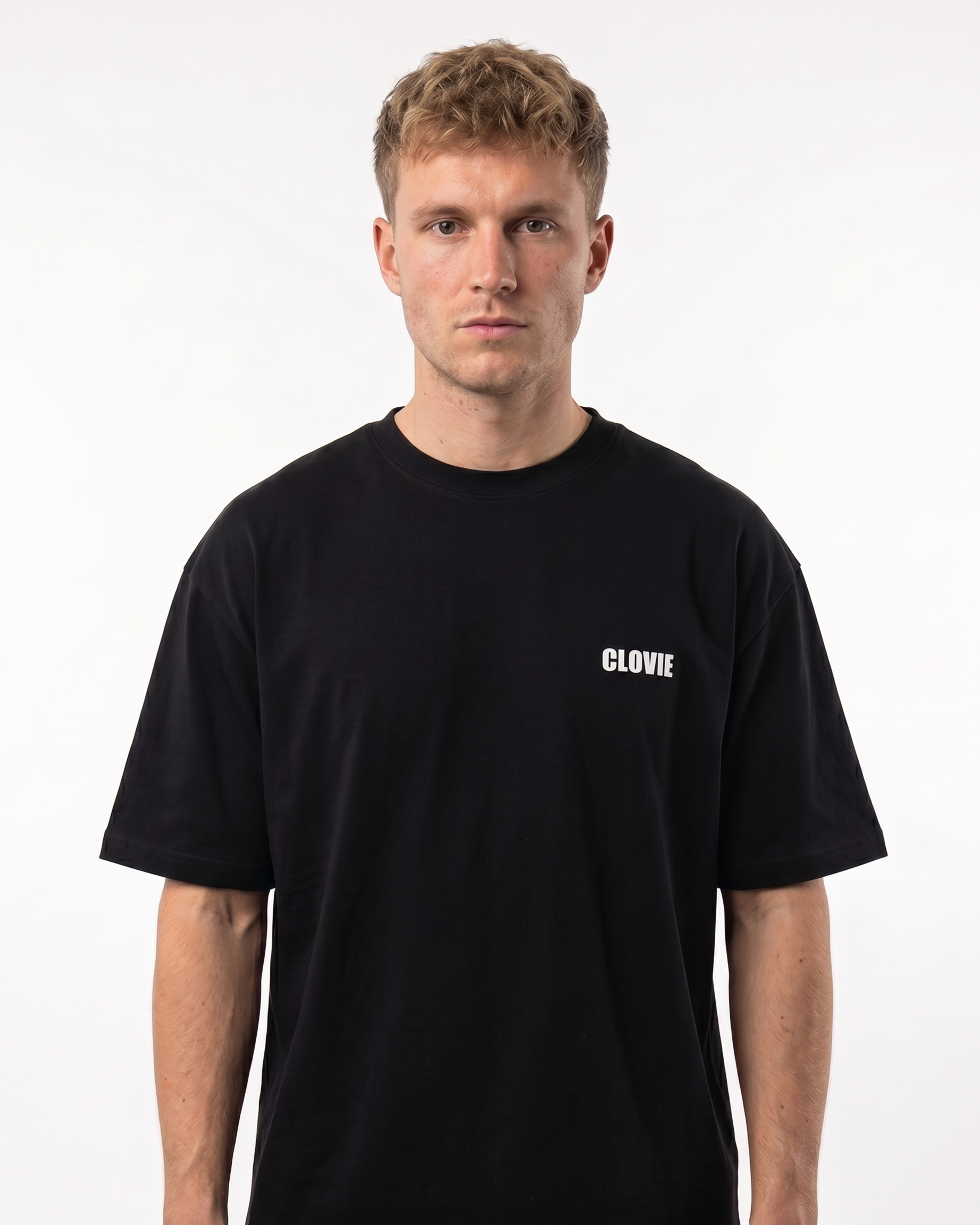 Nissan Skyline R34 Standard Tee Black - model front