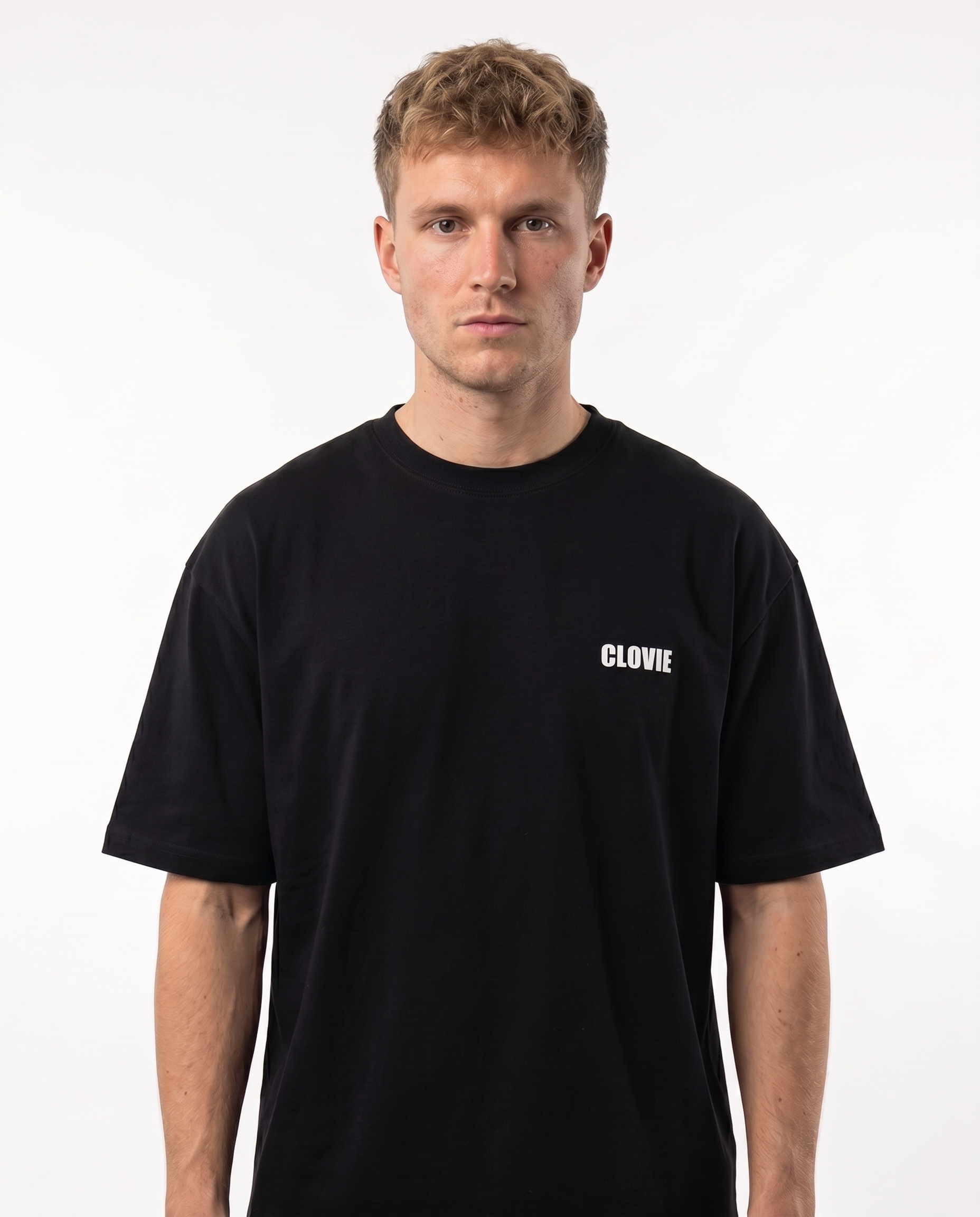 Nissan Skyline R34 Standard Tee Black - model front