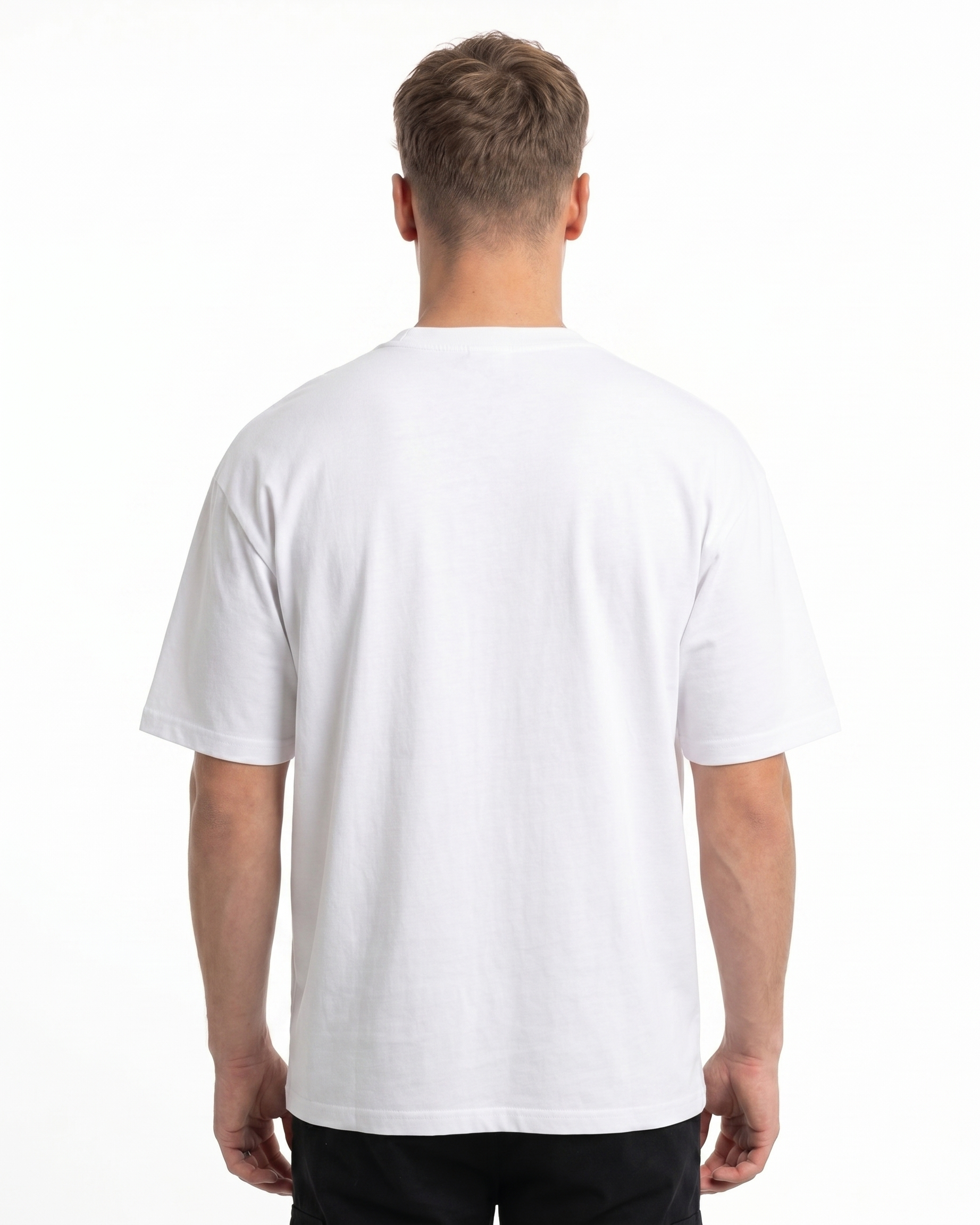 FedSex White - model back