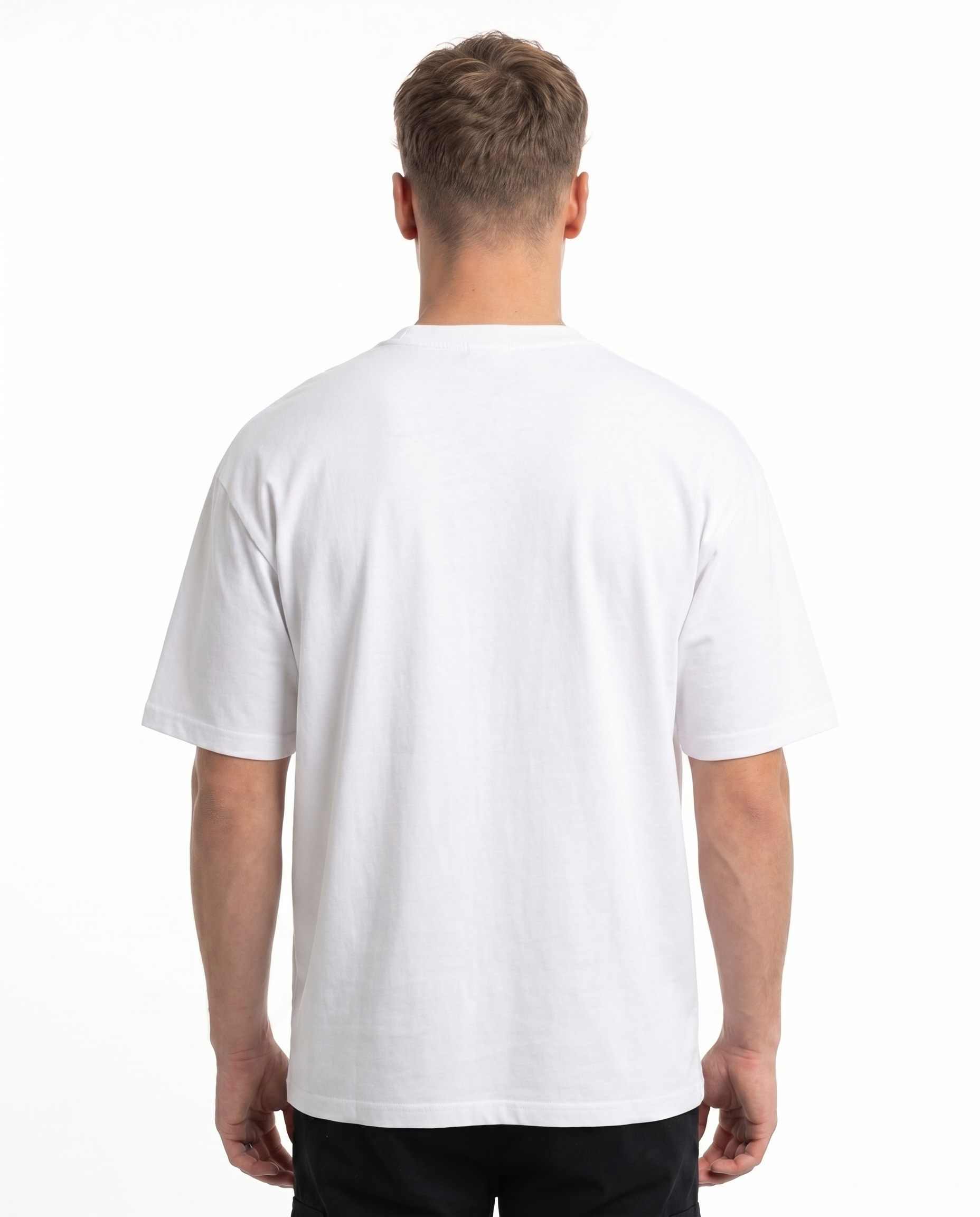 FedSex White - model back