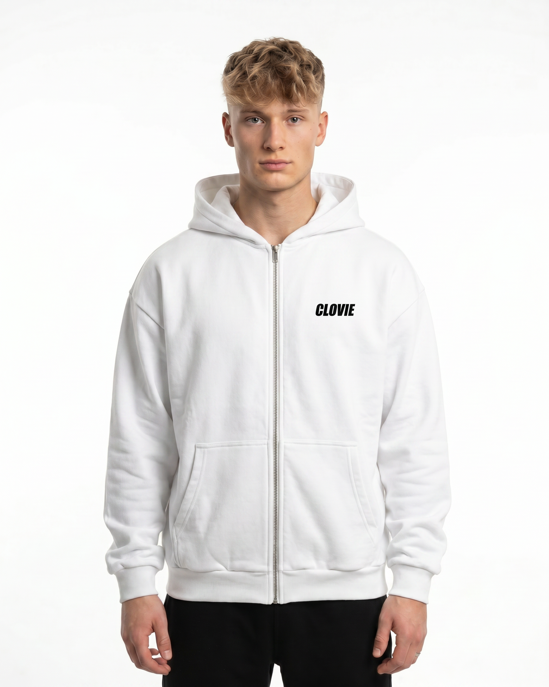 Eat pussy it's vegan White - model front