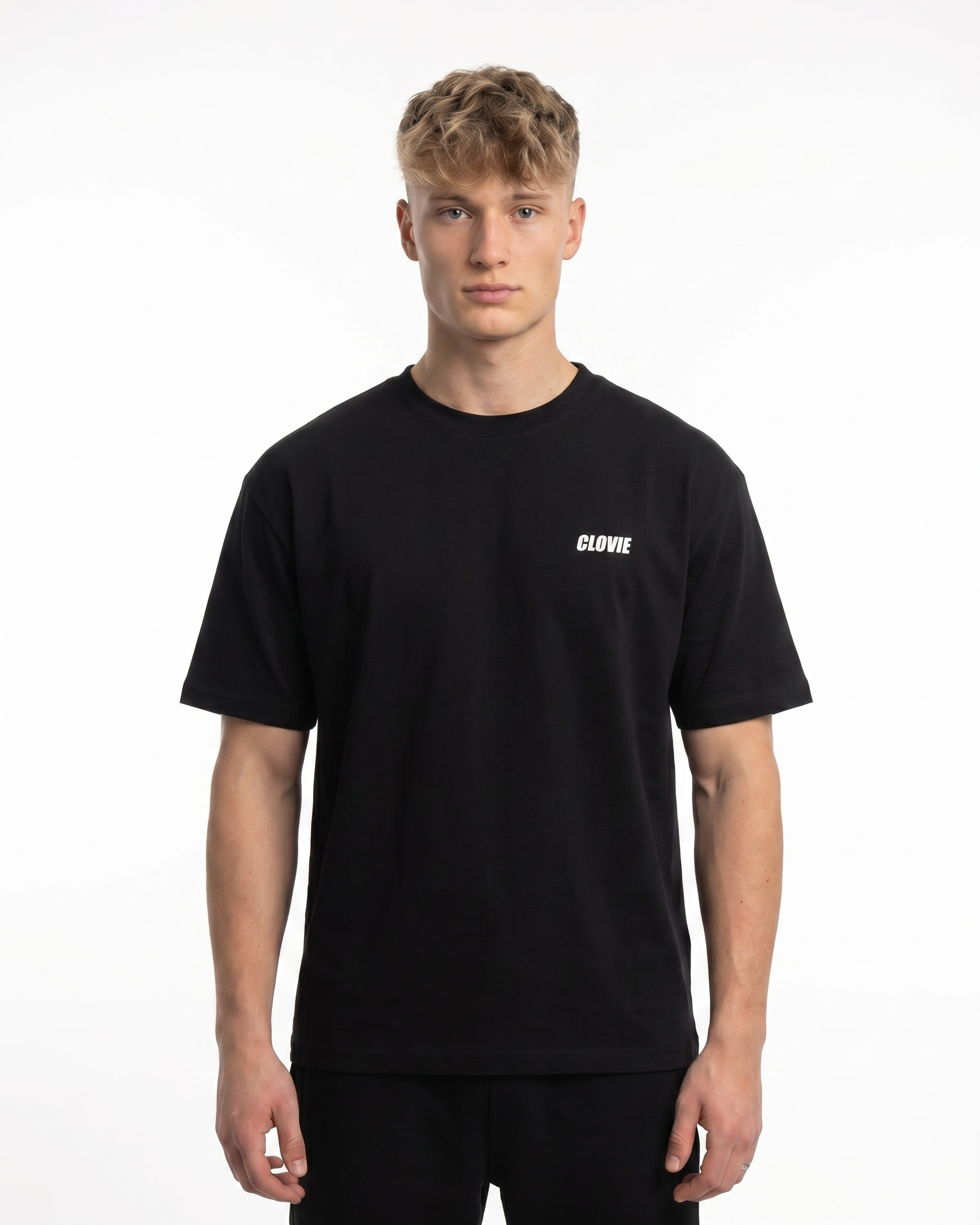 BMW CSL 3.0 Std Tee Black - model front