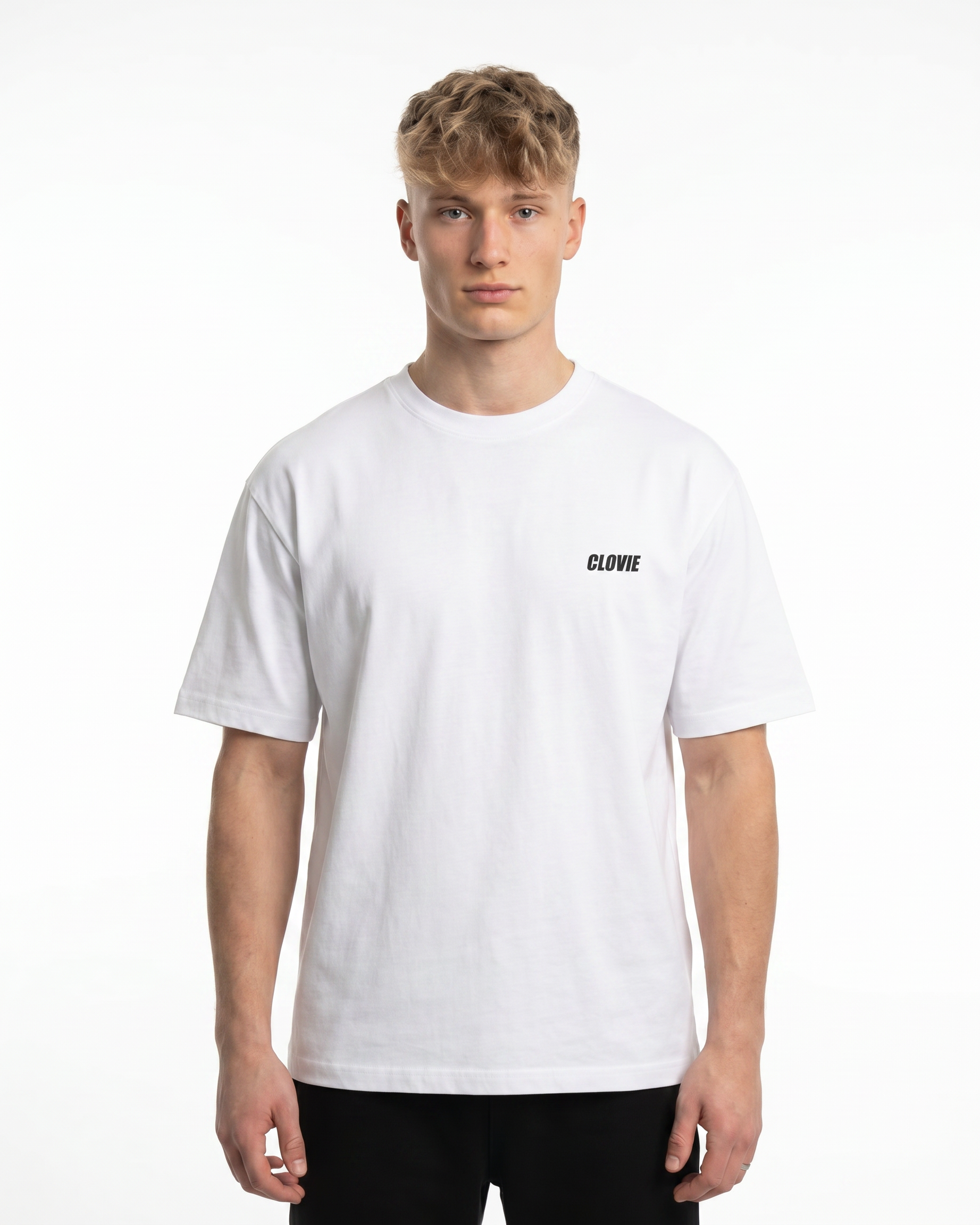 BMW M3 GTR Std Tee White - model front