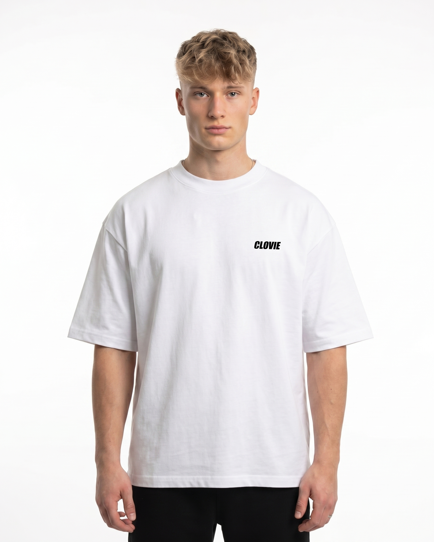 Nissan Skyline R34 Oversized Tee White Front