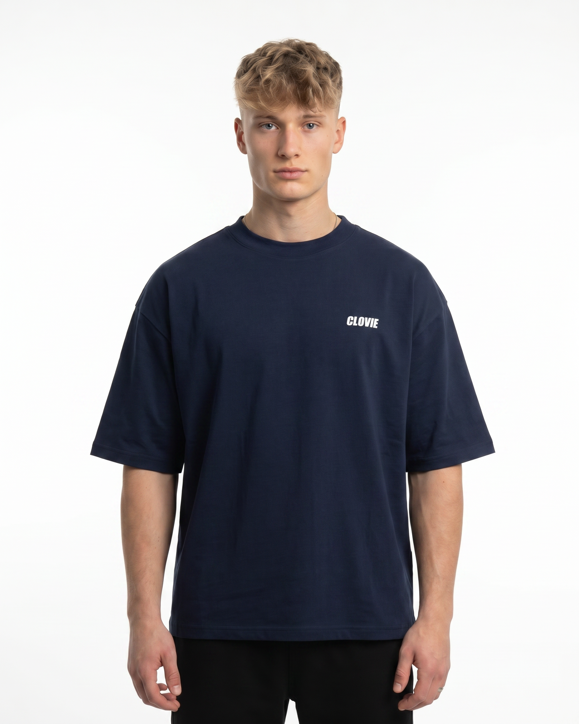 Nissan Skyline R34 Oversized Tee French Navy Front