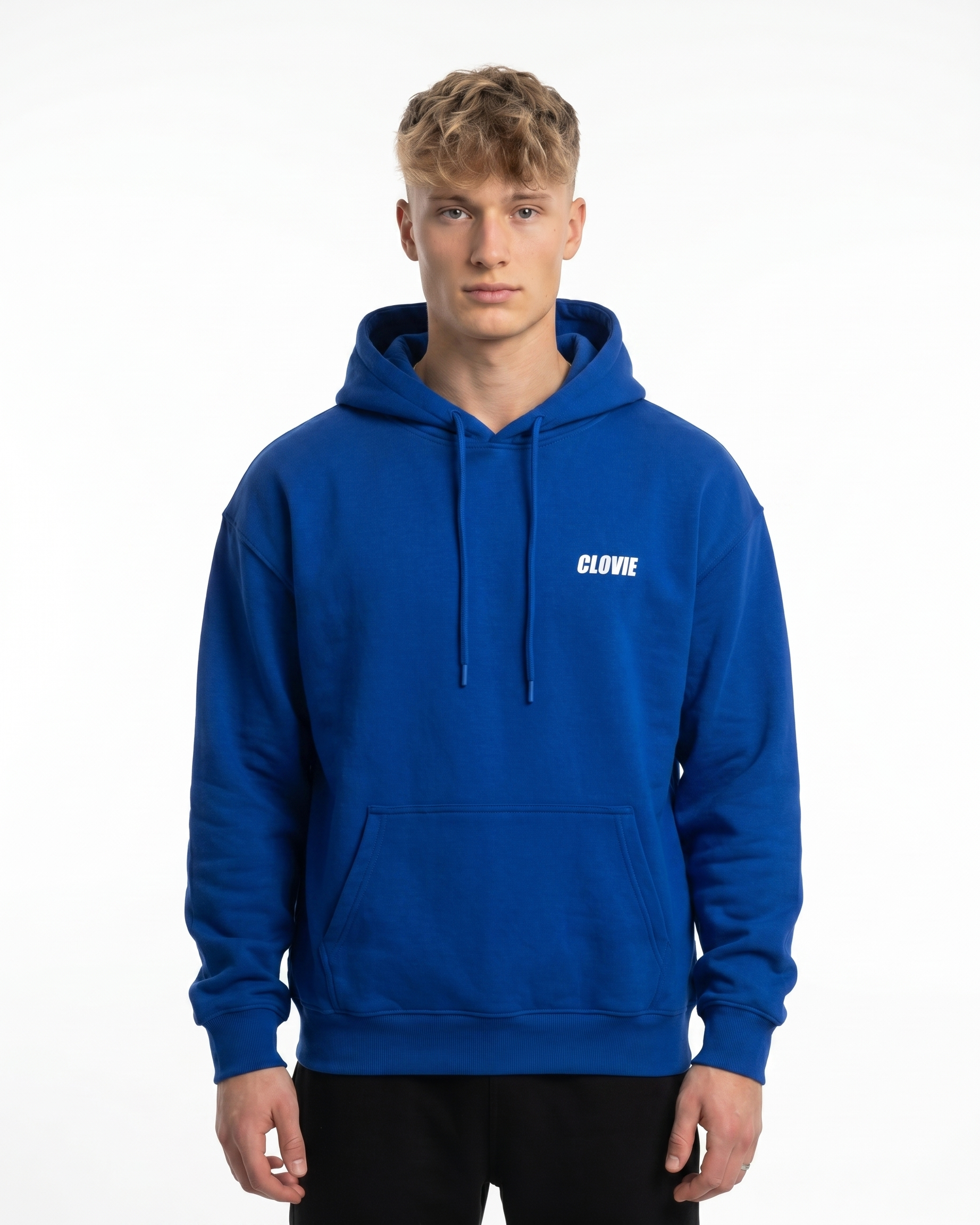 Bike life Hoodie Royal Blue Front