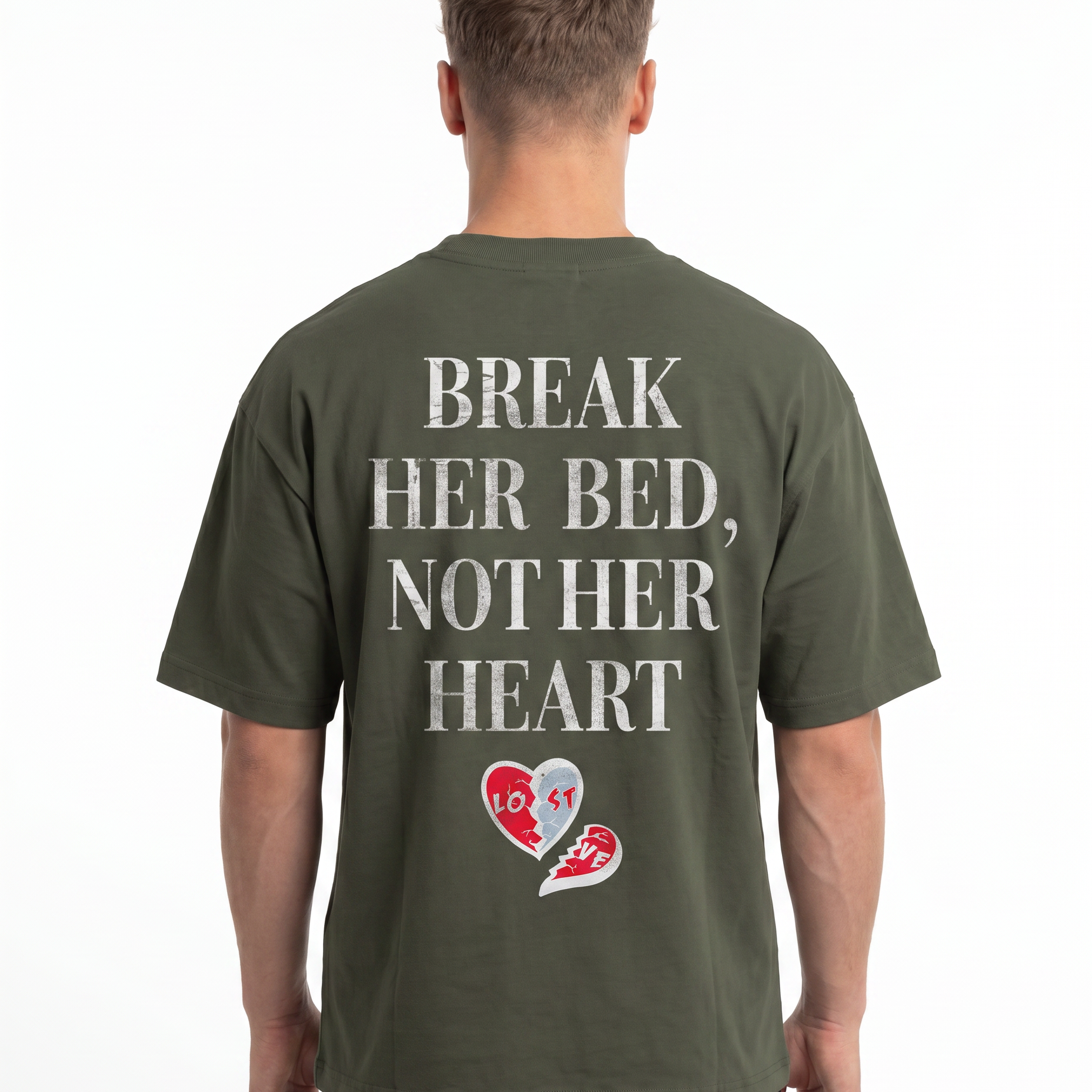 Break her bed Khaki back model
