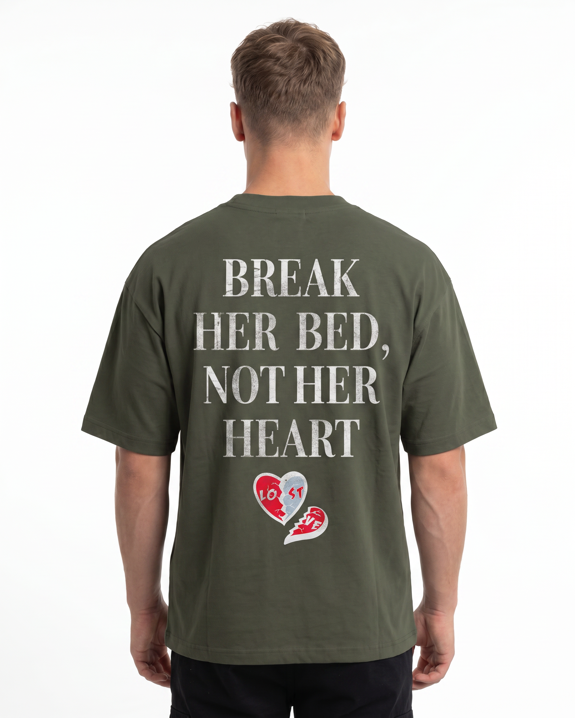 Break her bed Khaki back model