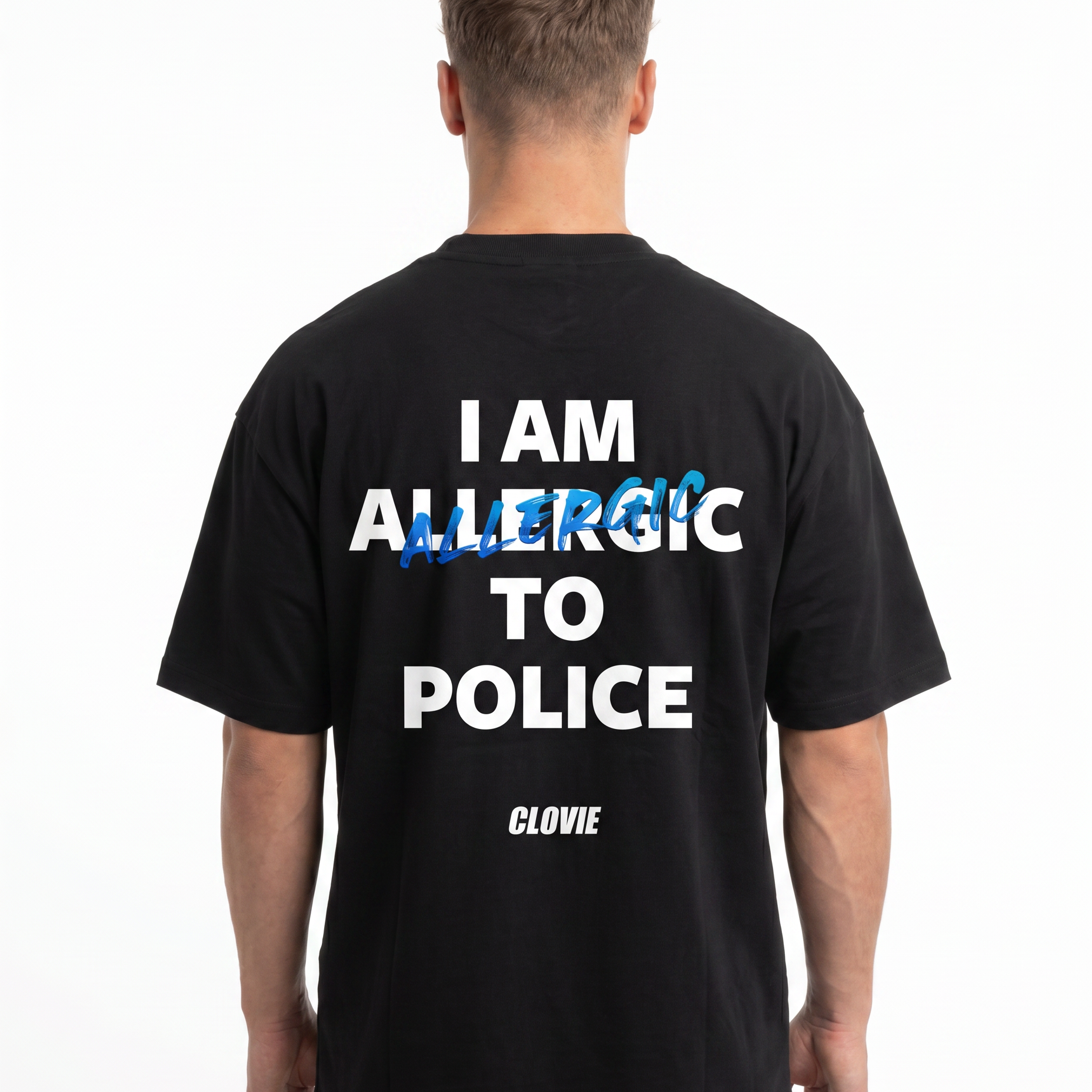 Police Black back
