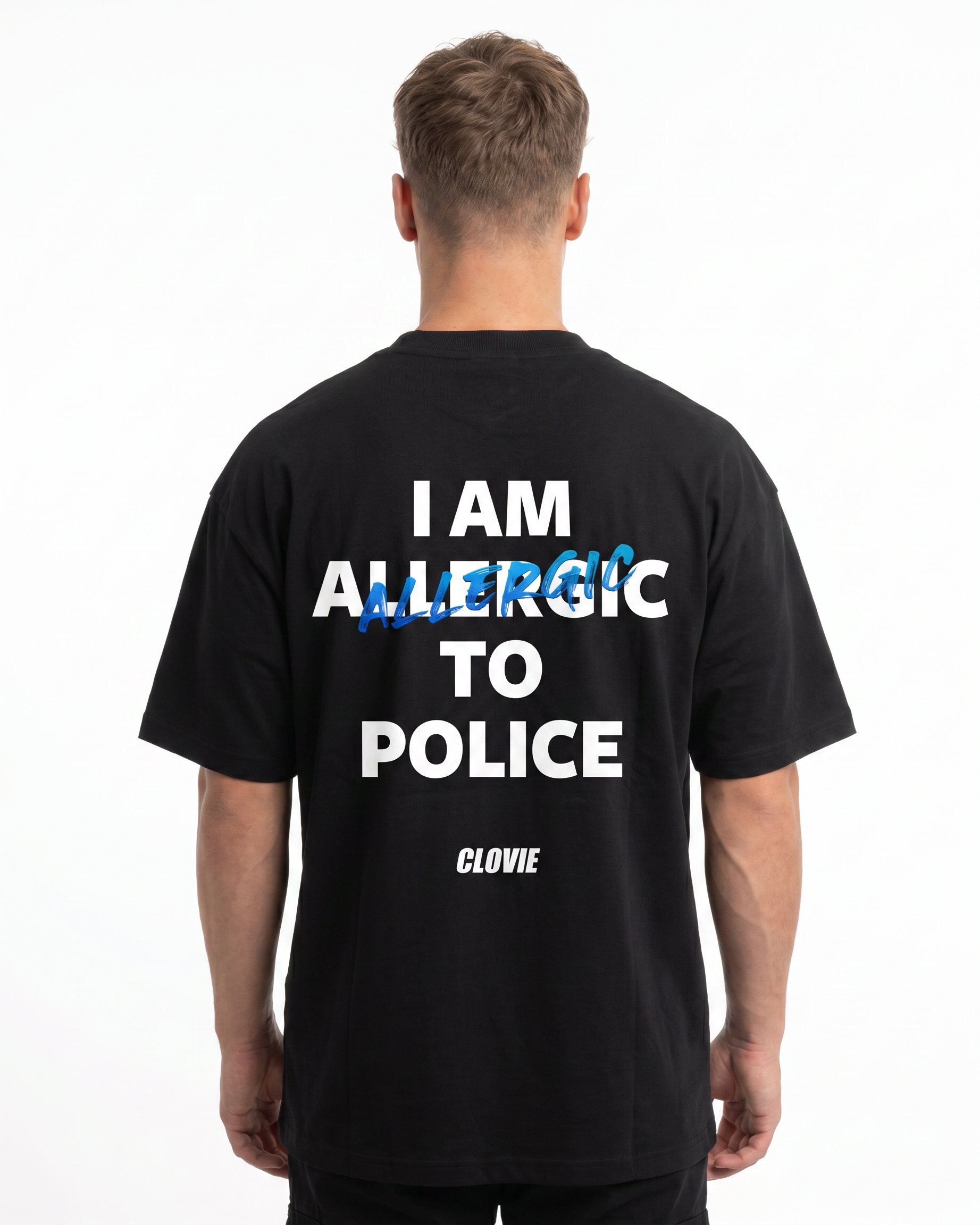 Police Black back