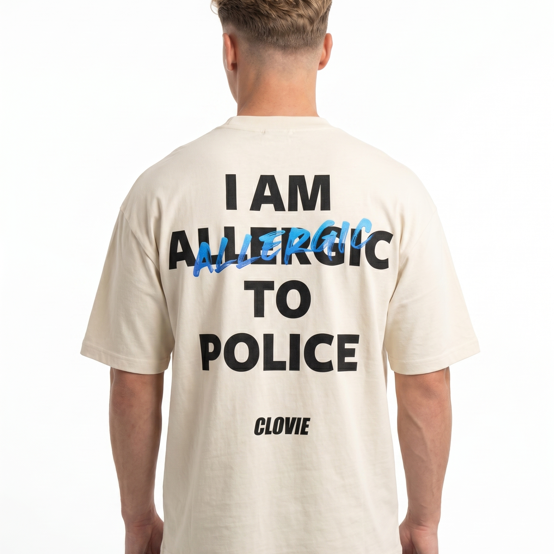 Police Natural Raw back