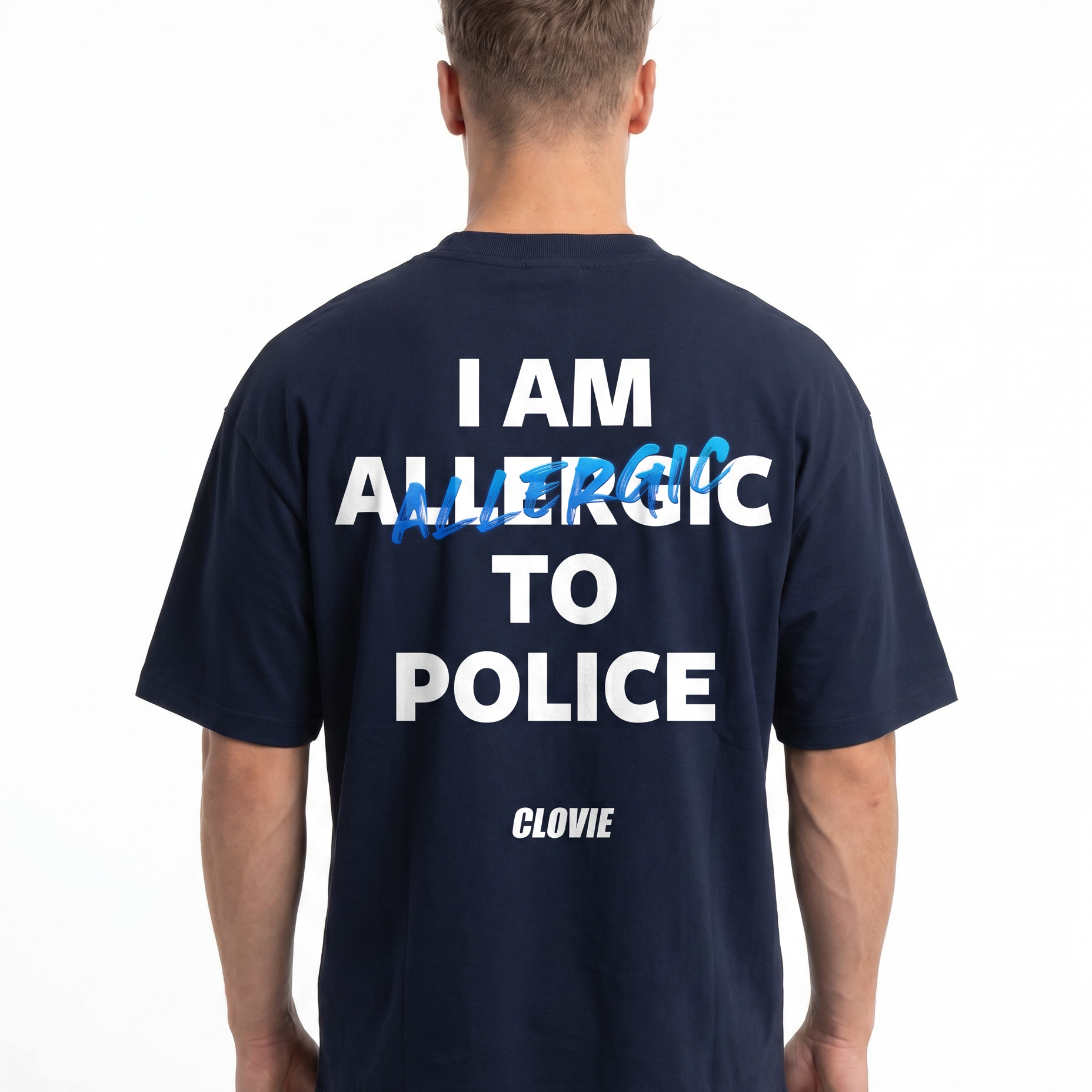 Police French Navy back