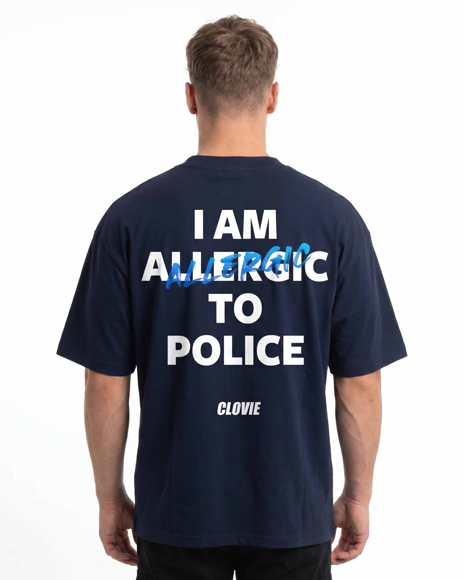 Police French Navy back