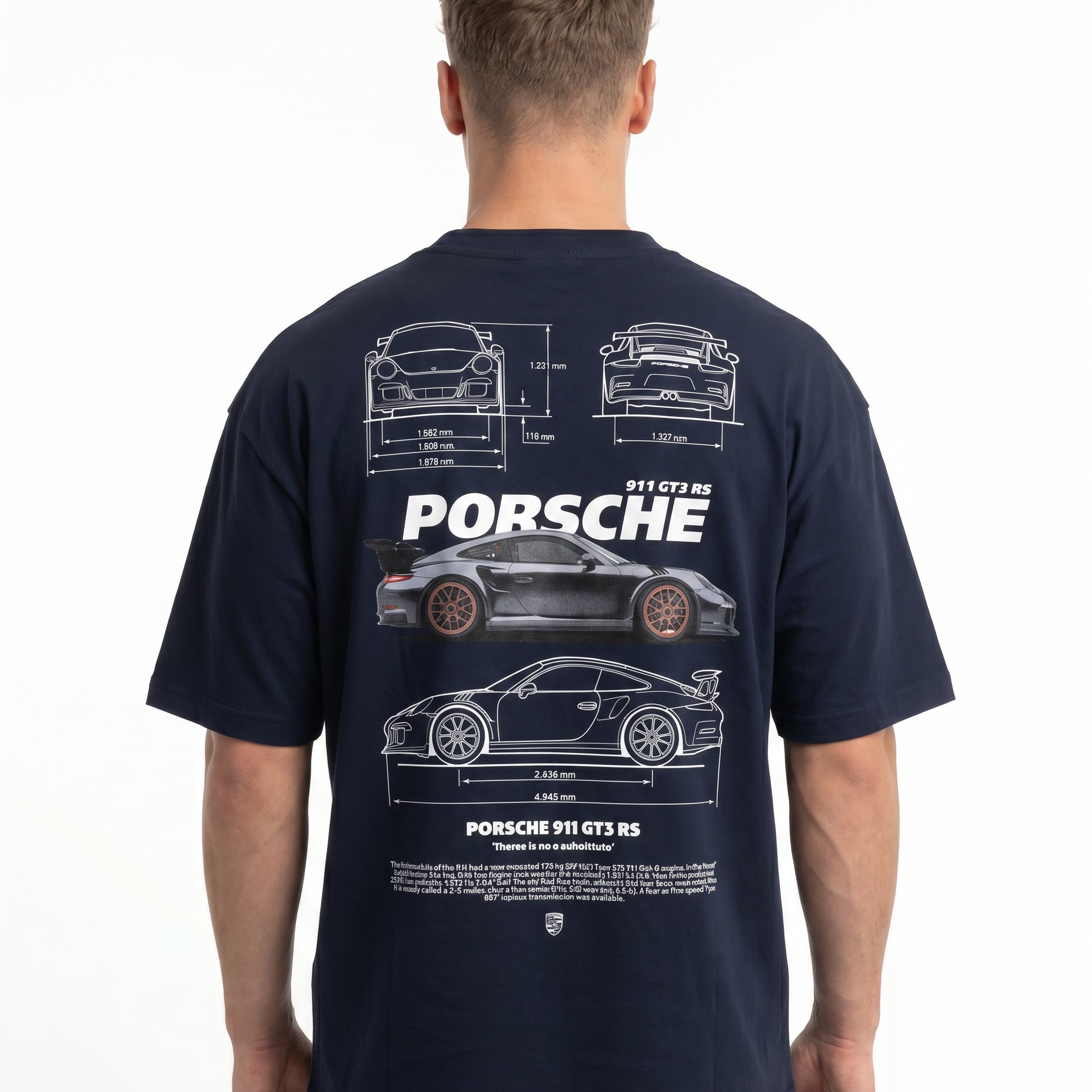 GT3RS French Navy back
