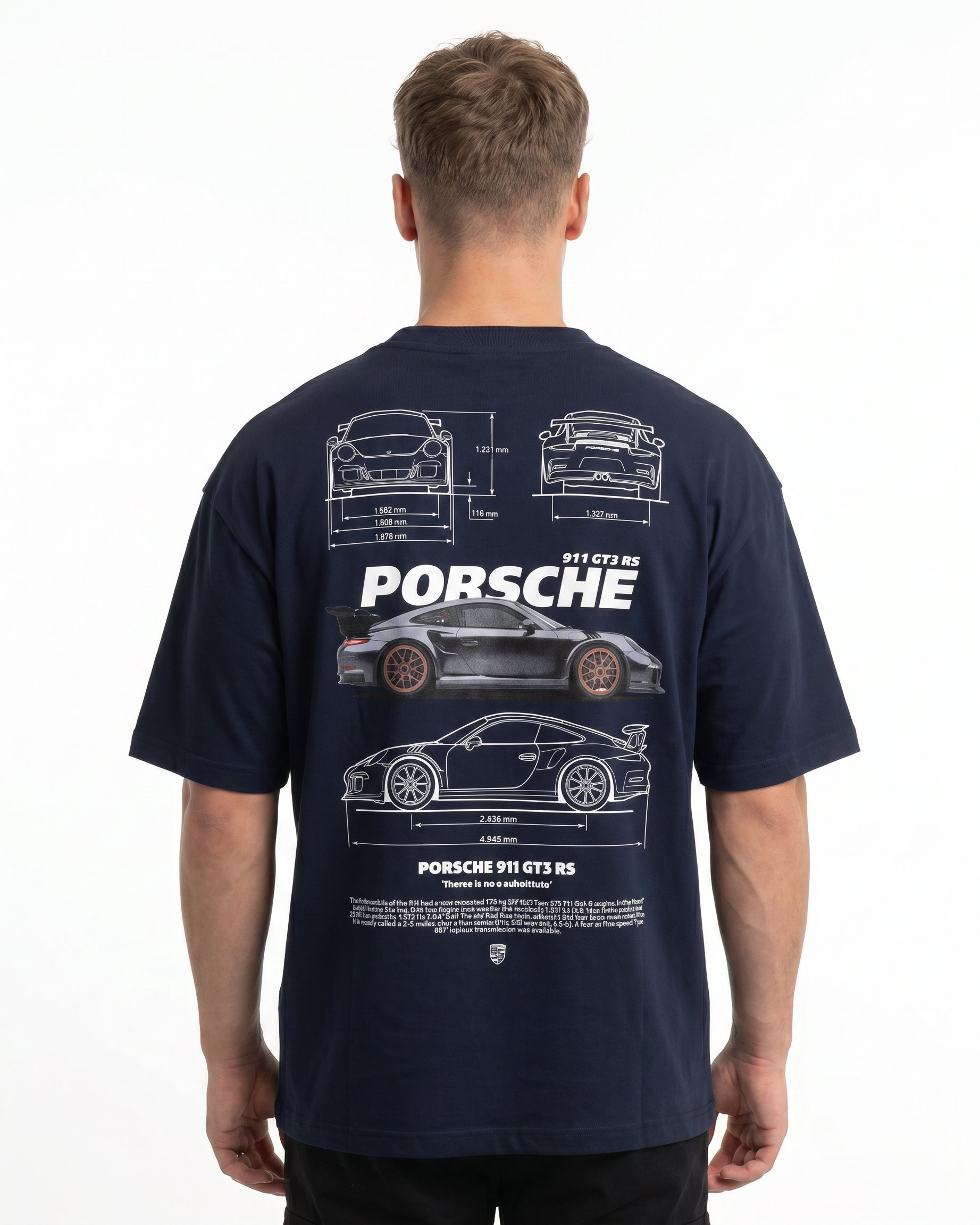 GT3RS French Navy back