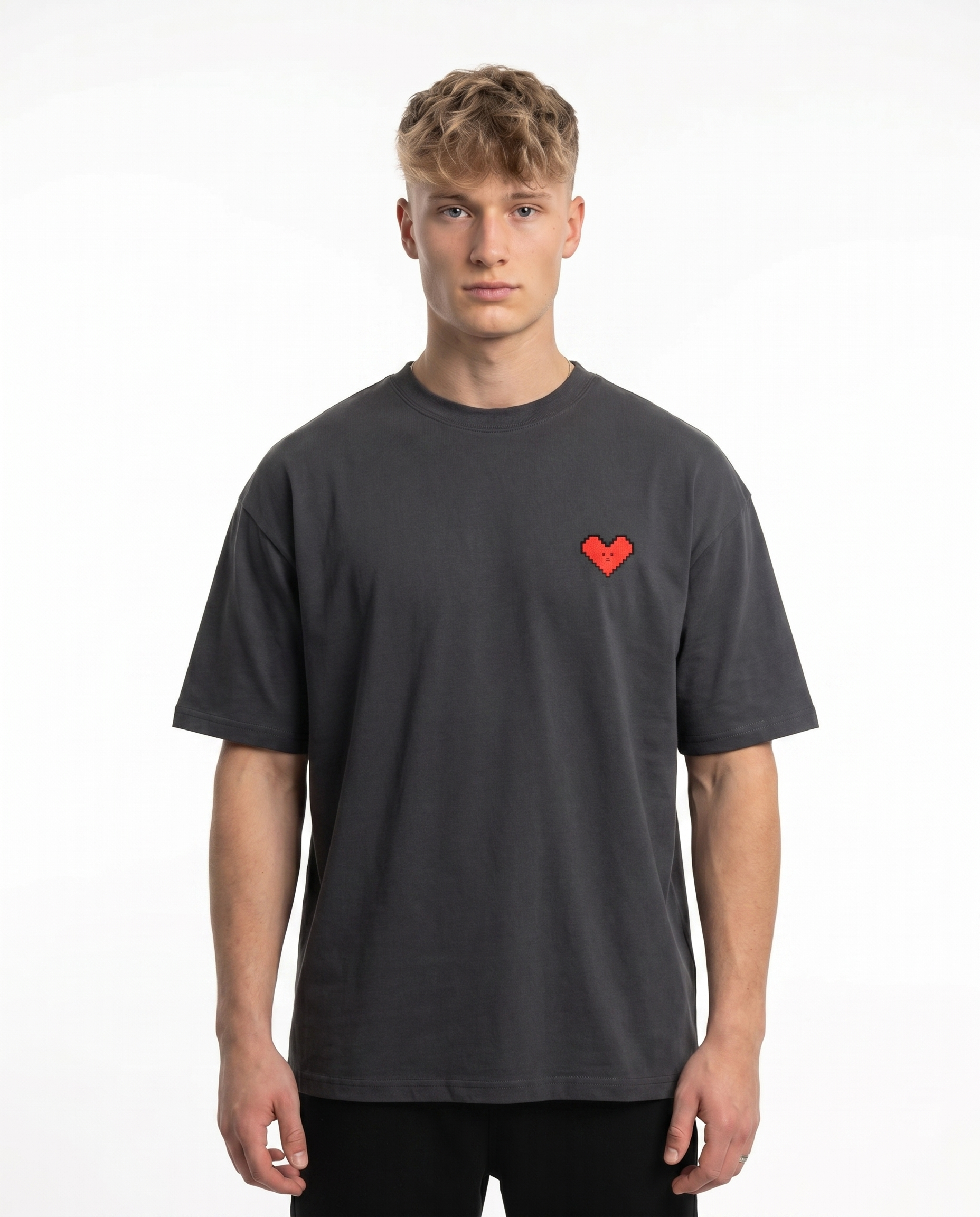 No love Charcoal front