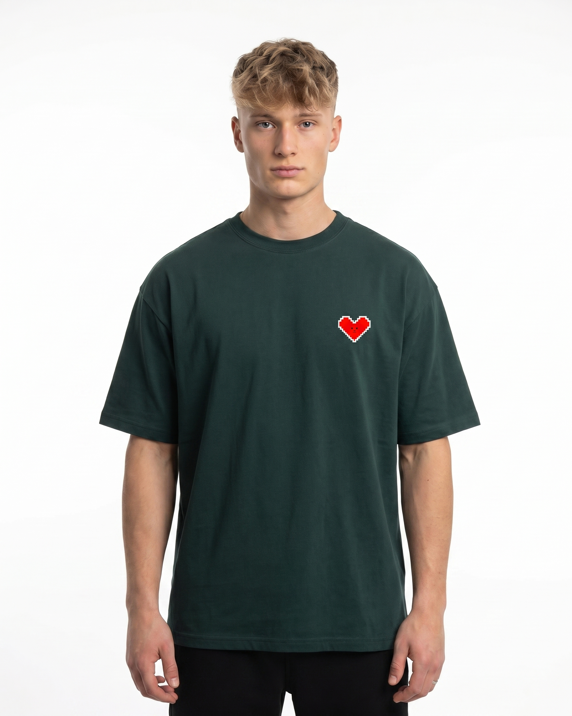 No love Bottle Green front