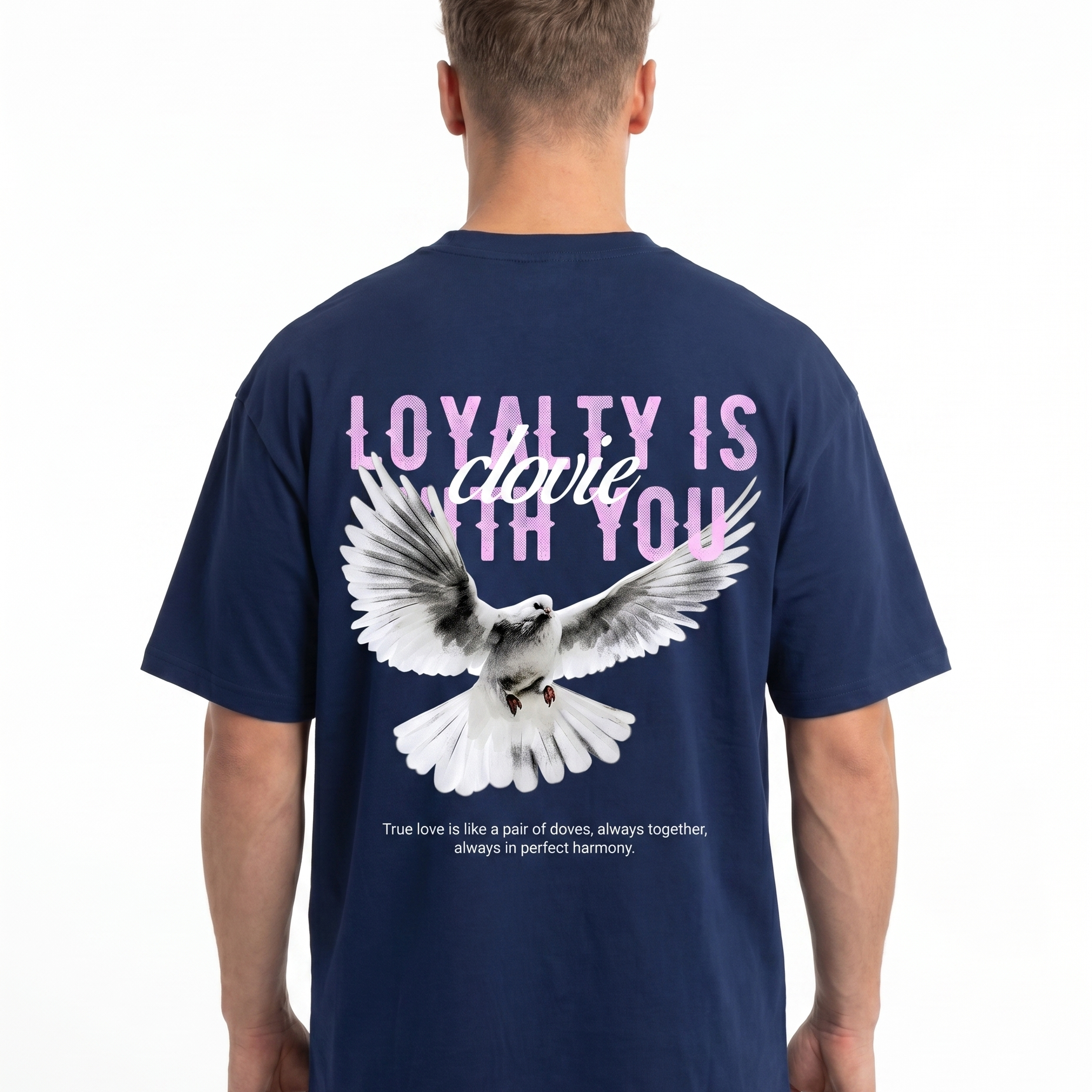 Loyalty Light Navy back