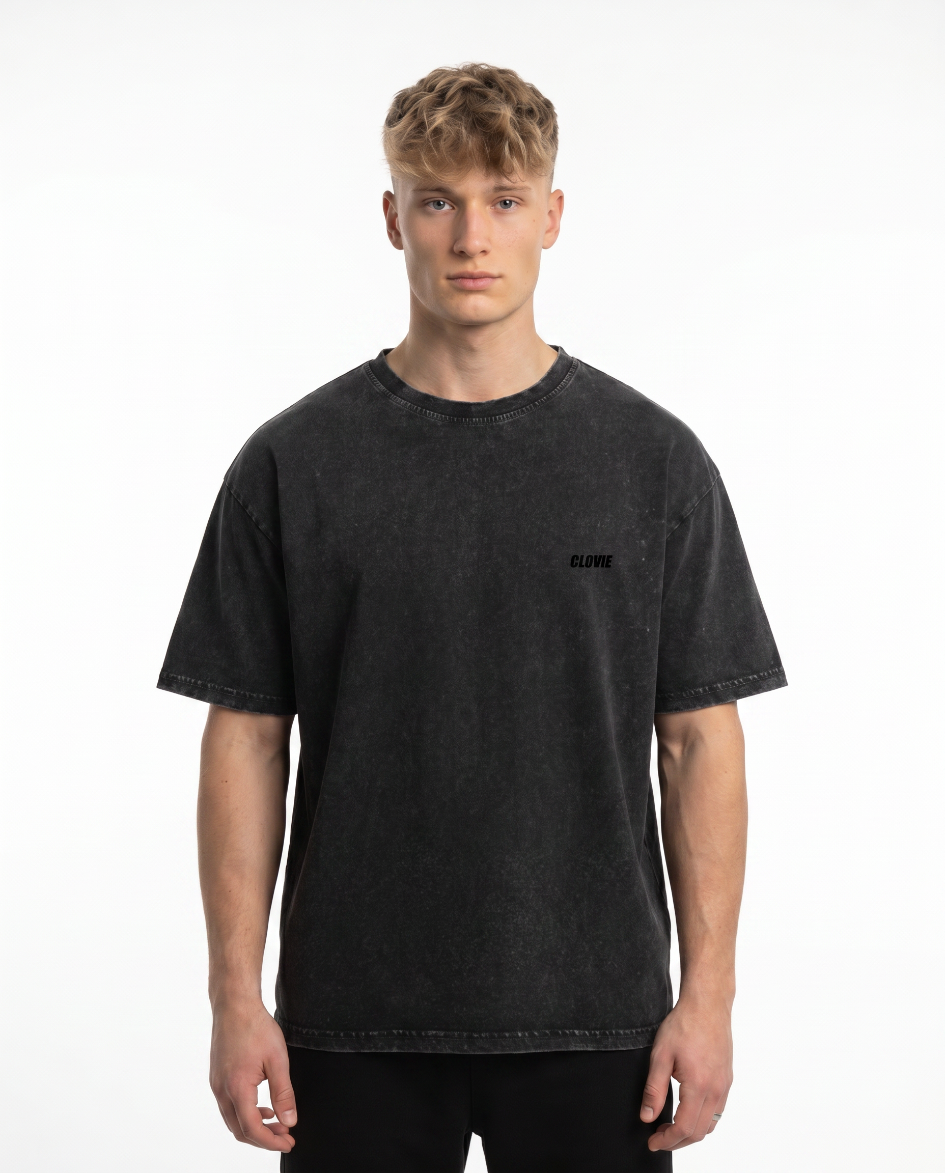 TM washed Black front