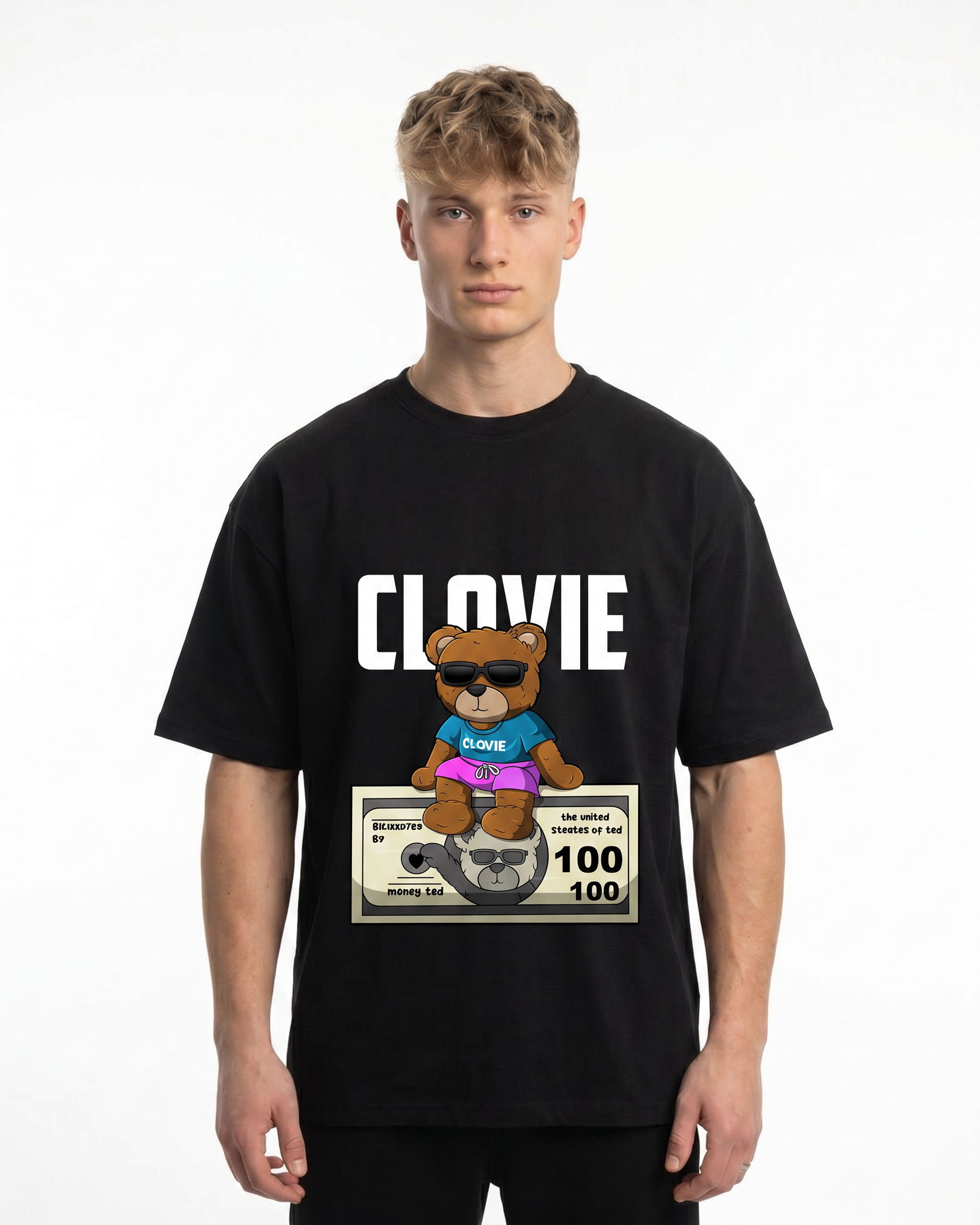 Money ted Black front model