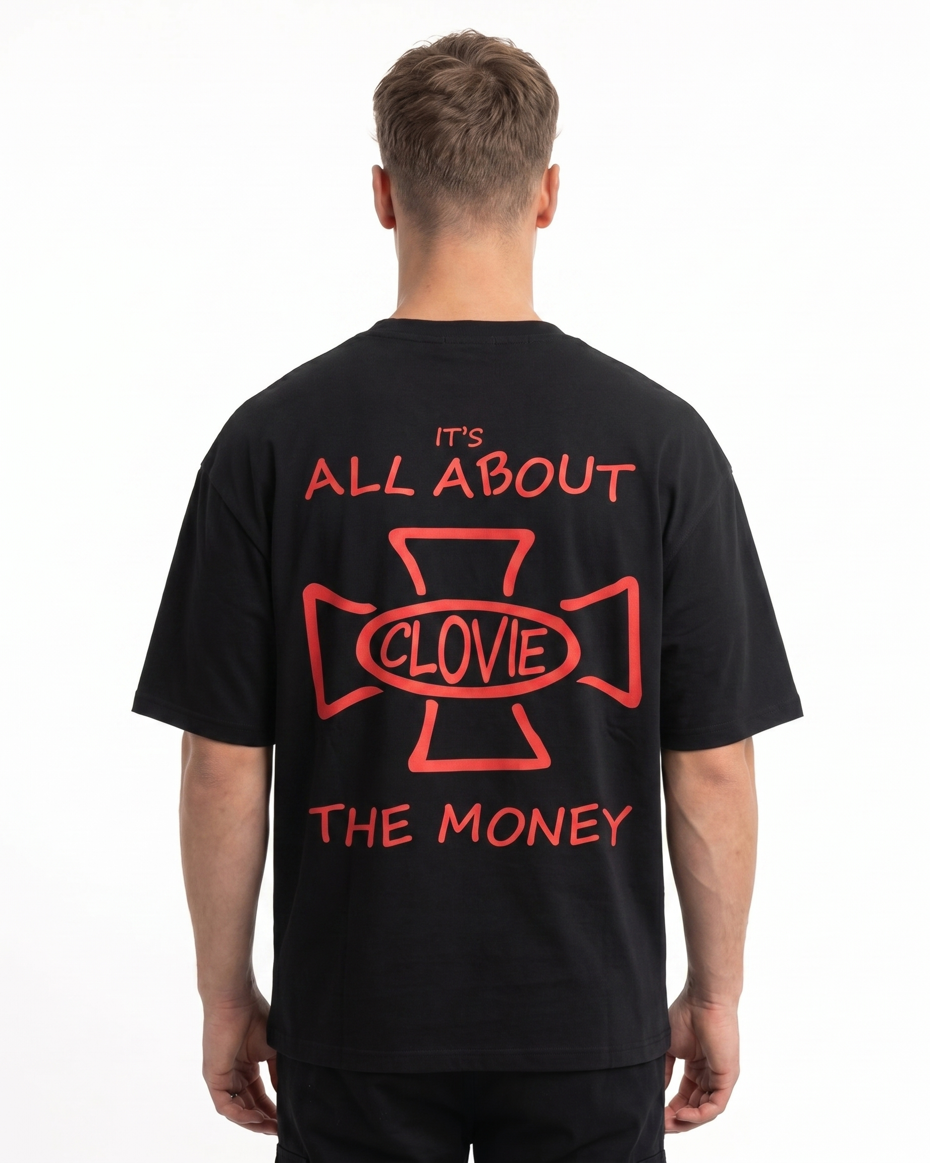 All about money Black back model