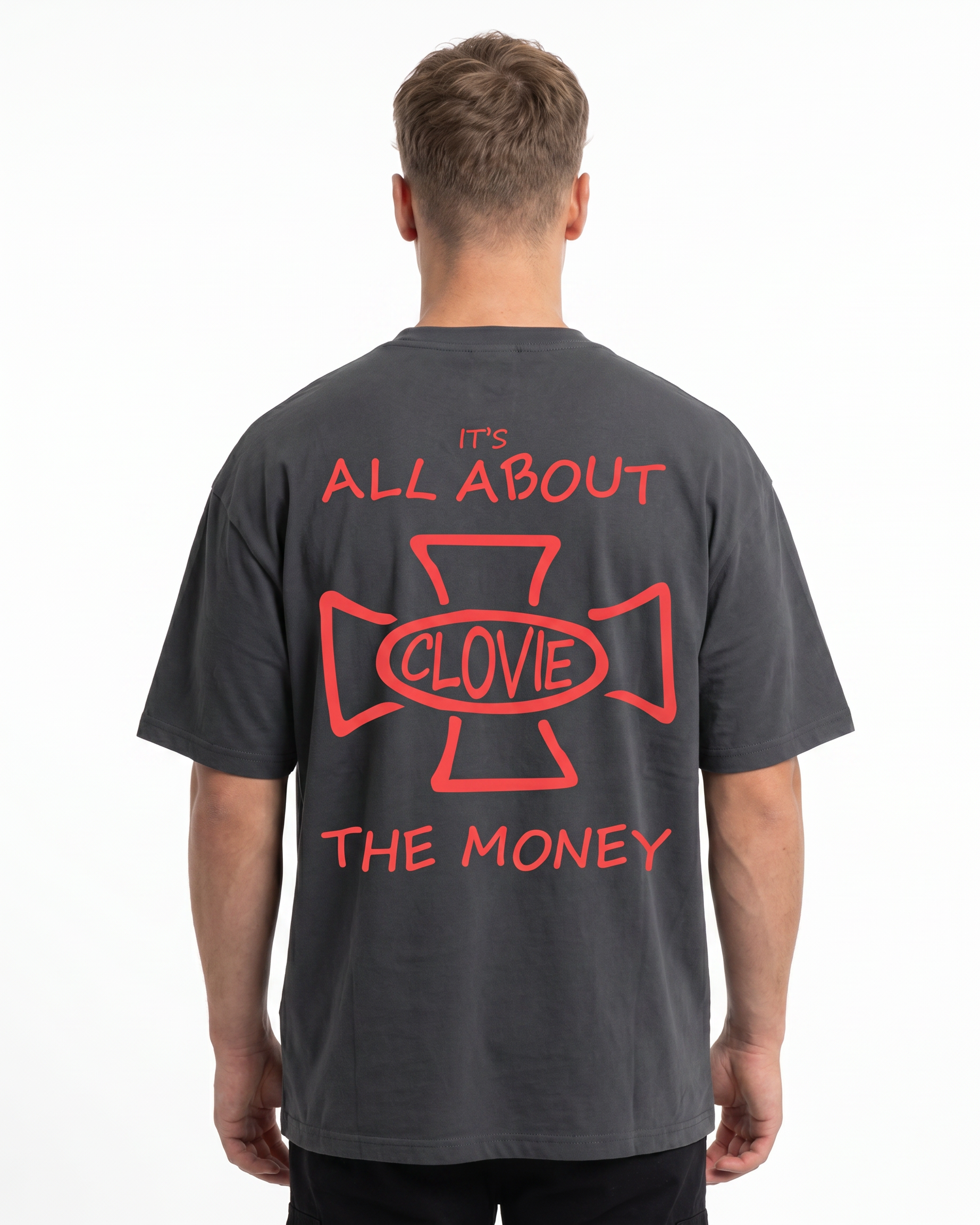 All about money Charcoal back model