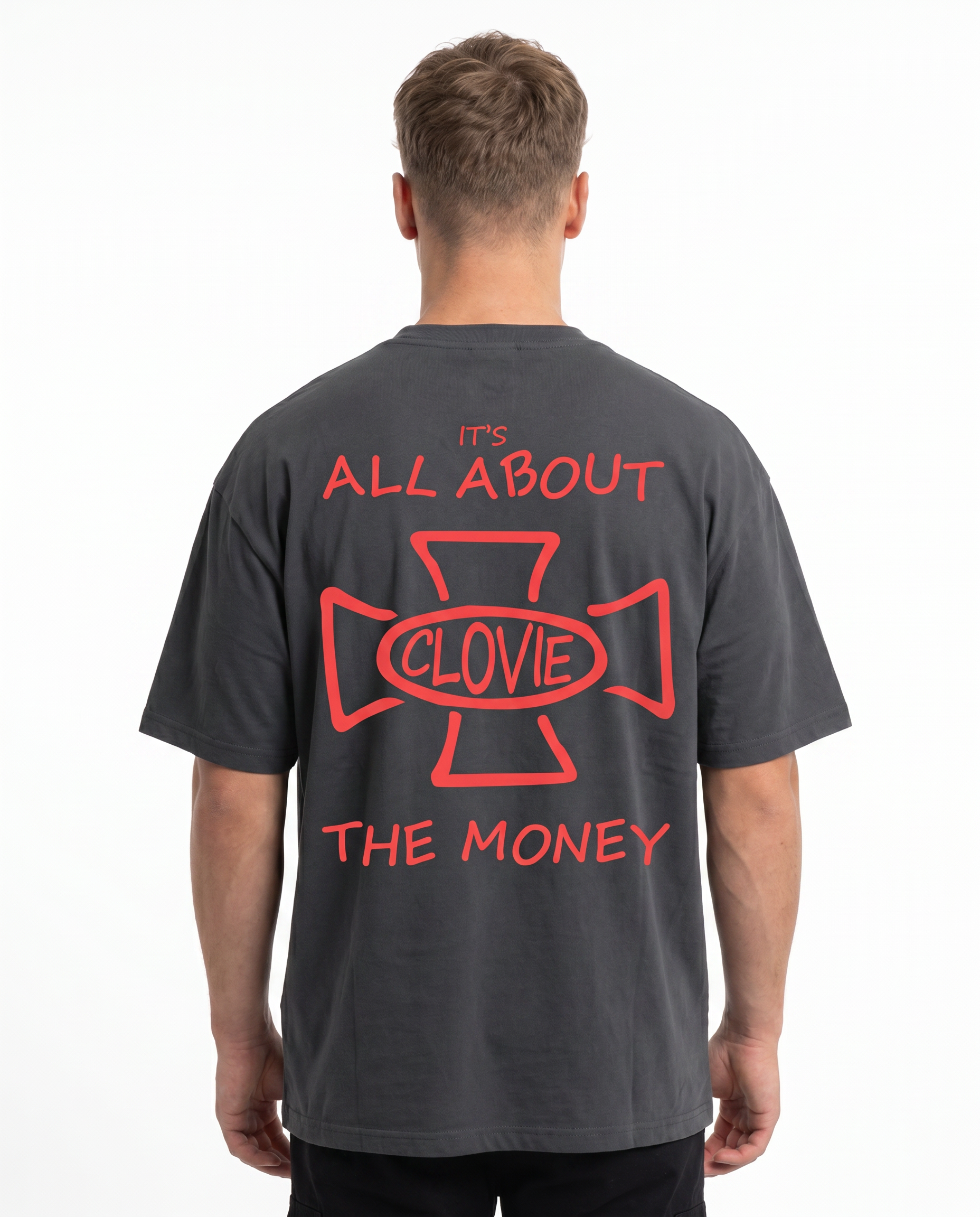 All about money Charcoal back model