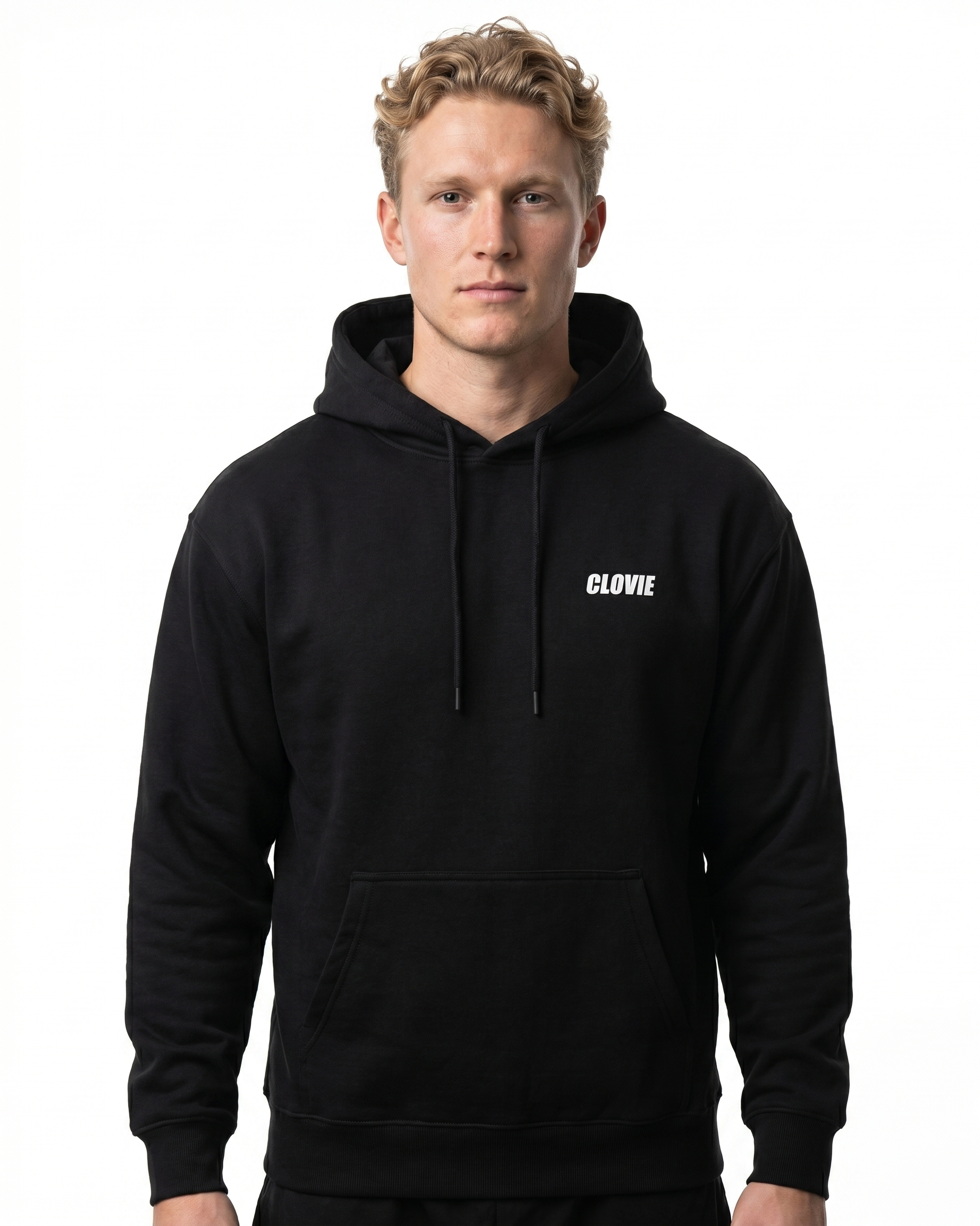 Mercedes-AMG GT Hoodie Jet Black - model front