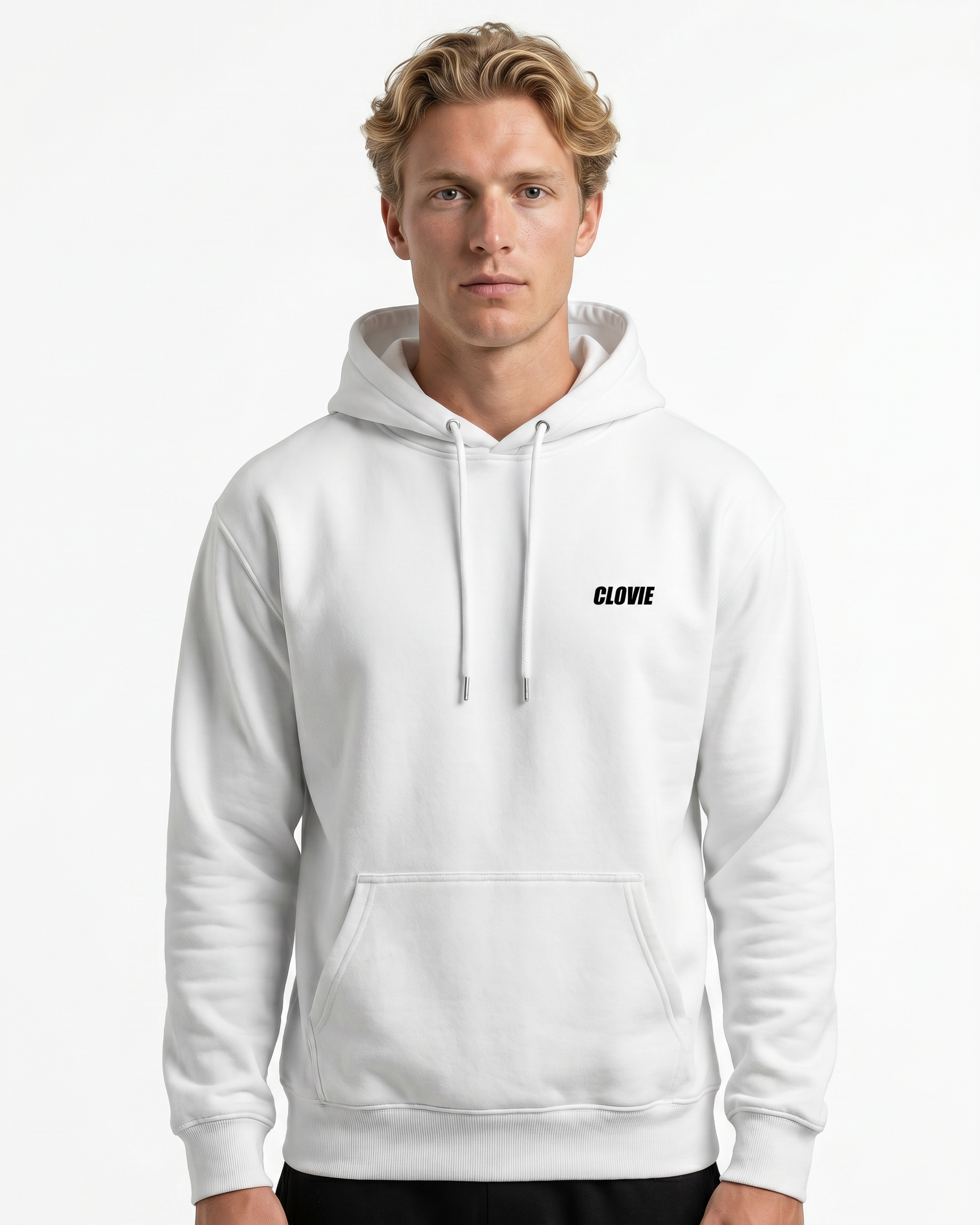 Mercedes-AMG GT Hoodie Arctic White - model front