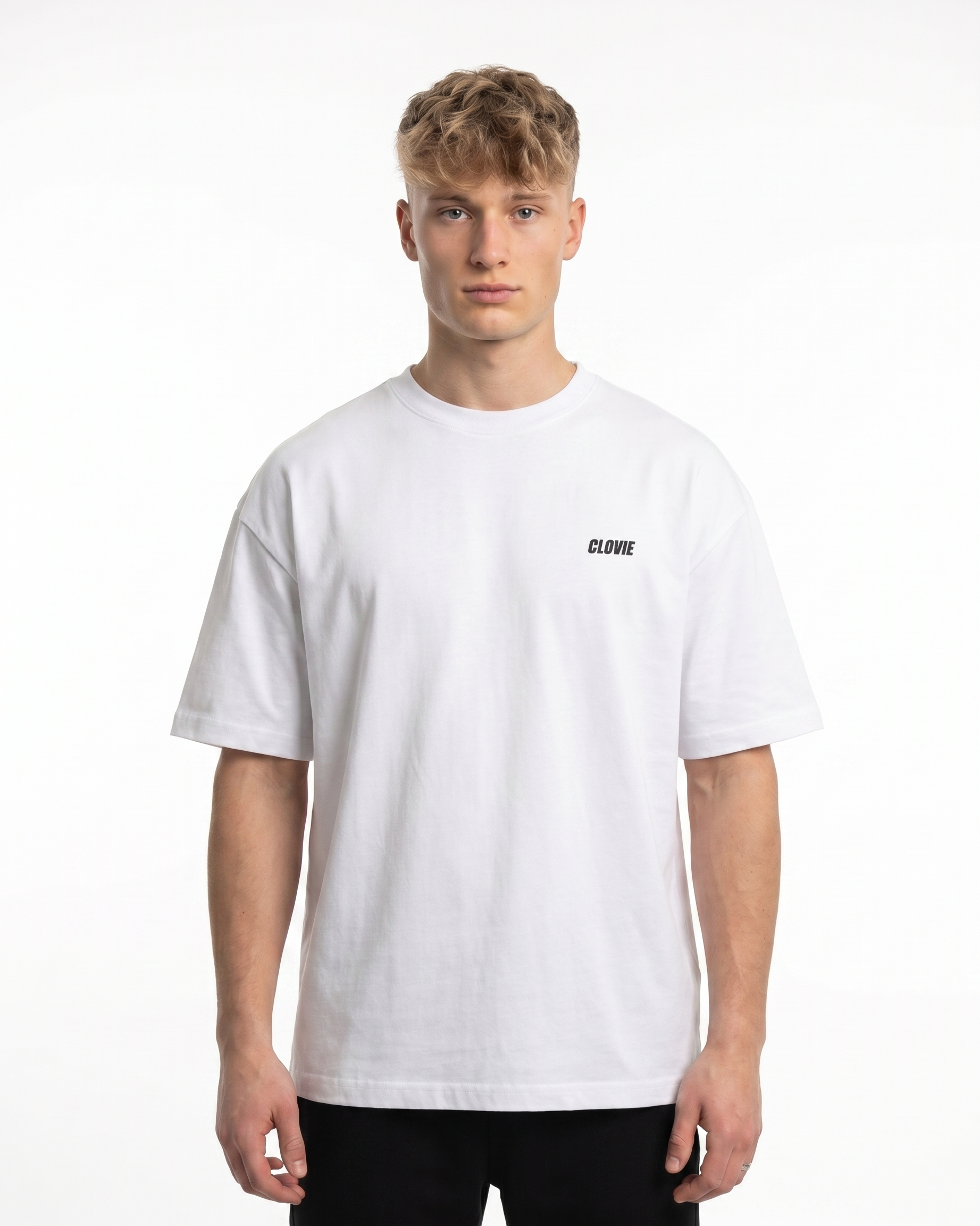Skeleton White front logo