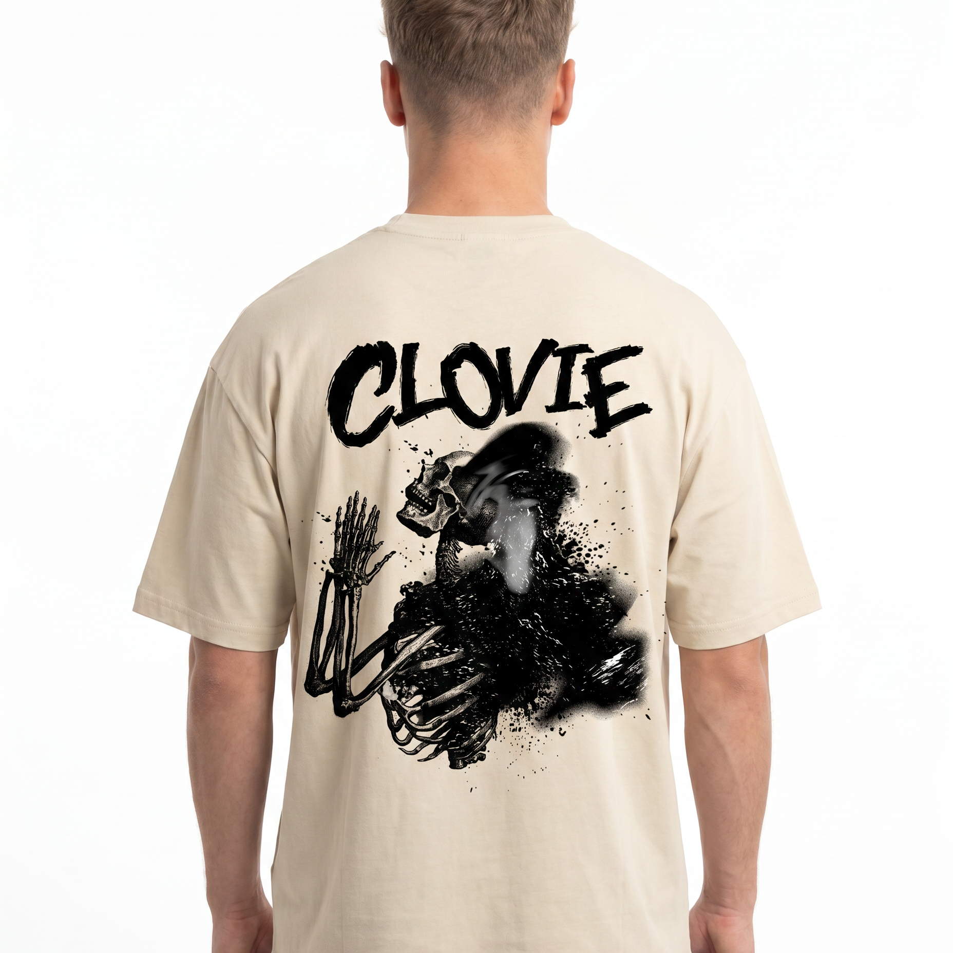 Skeleton Sand back design