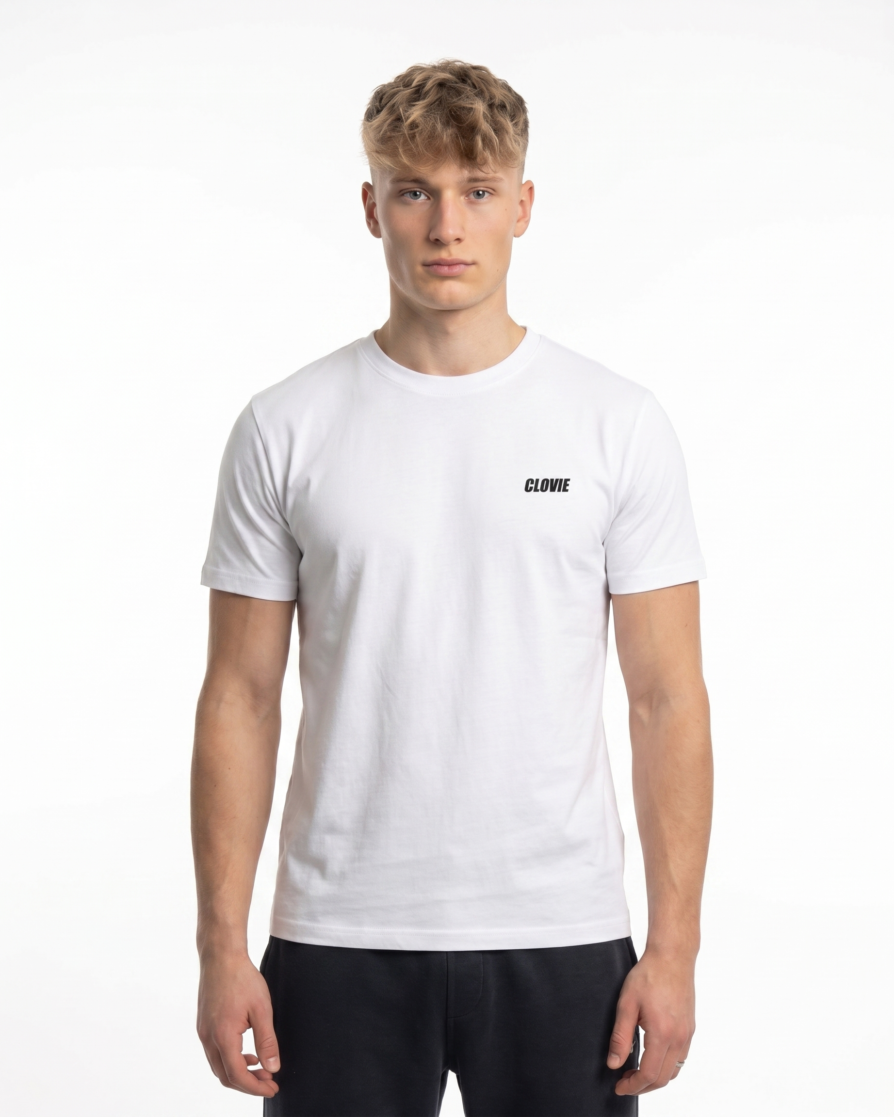 Eat pssy vegan Standard Tee White Vorderansicht