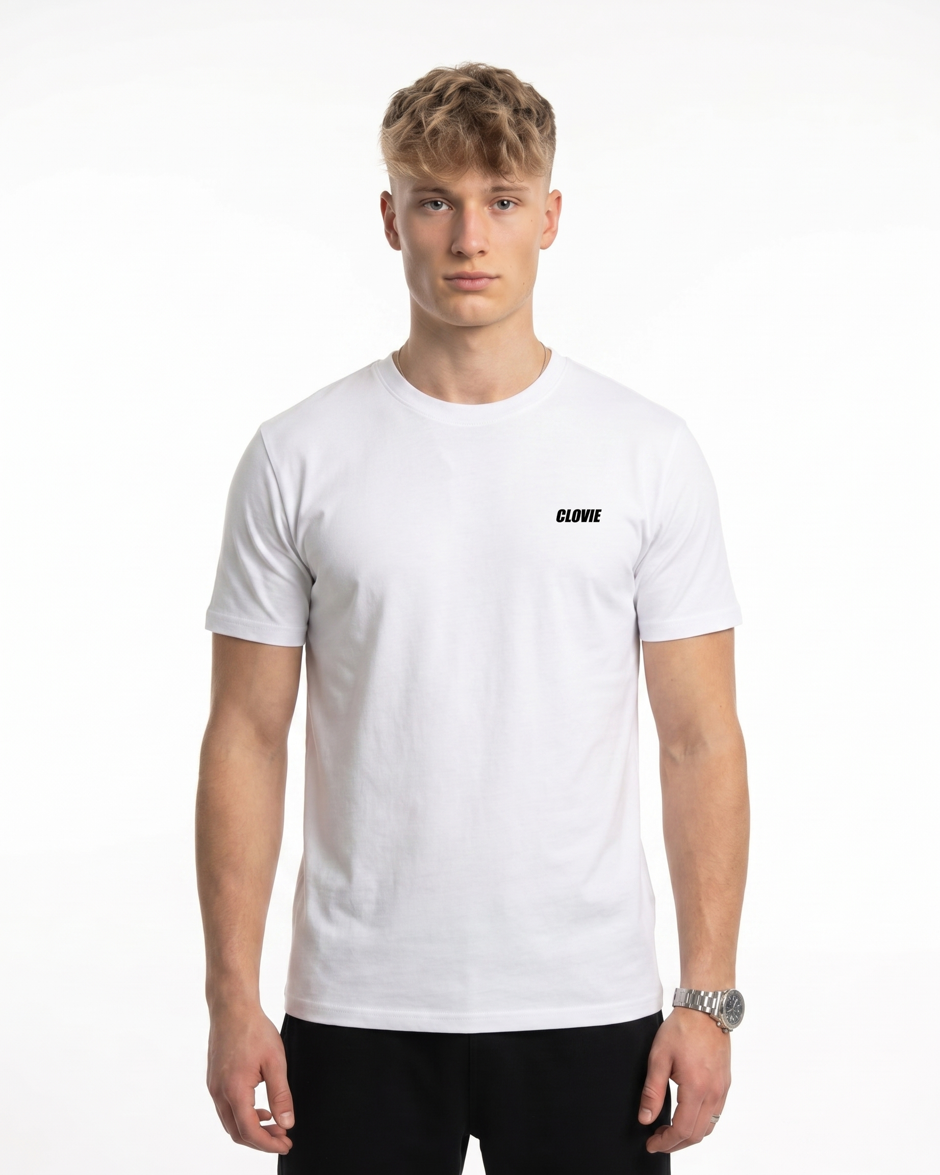 Bike life Standard Tee White Vorderansicht