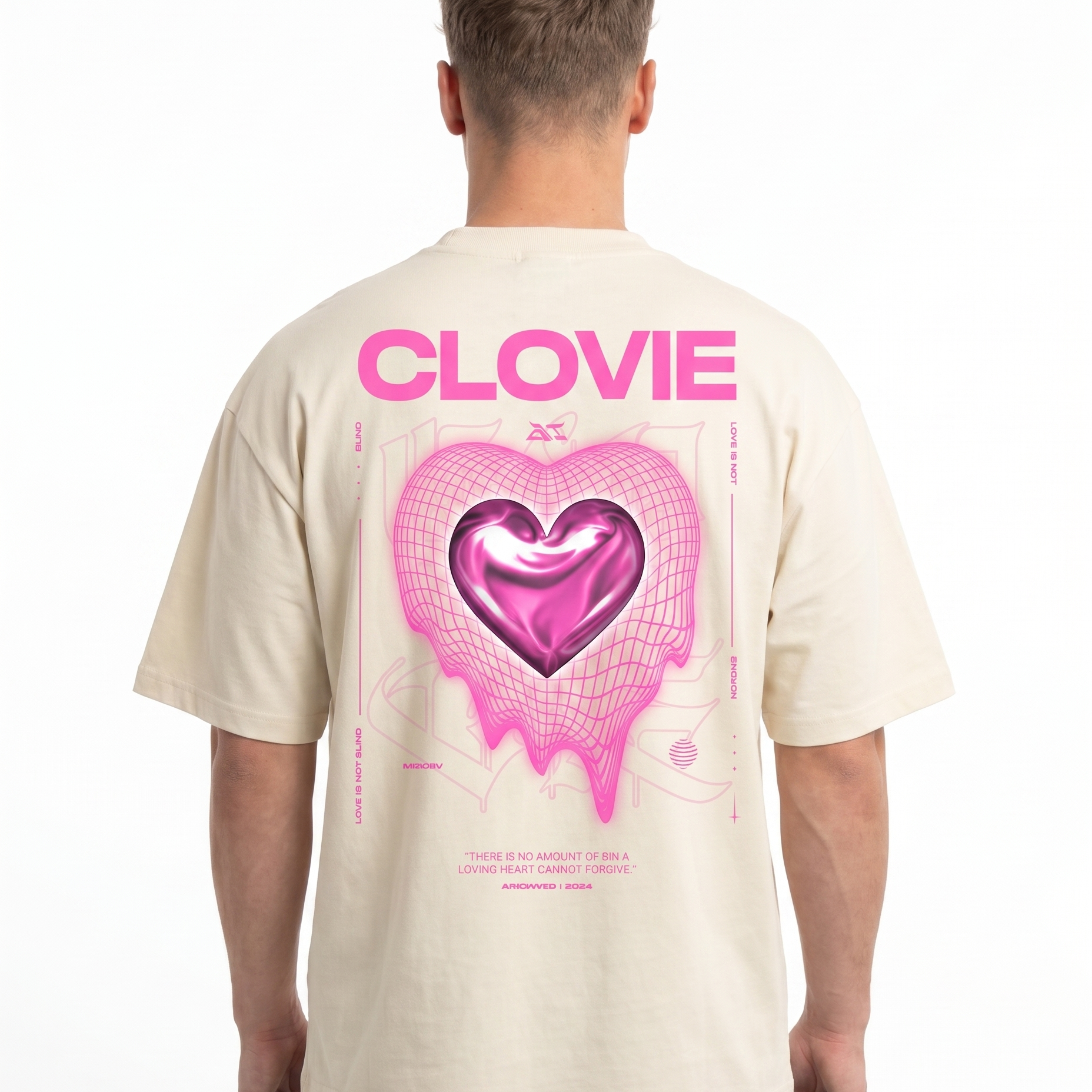 Loving heart OVS Natural Raw Rueckseite