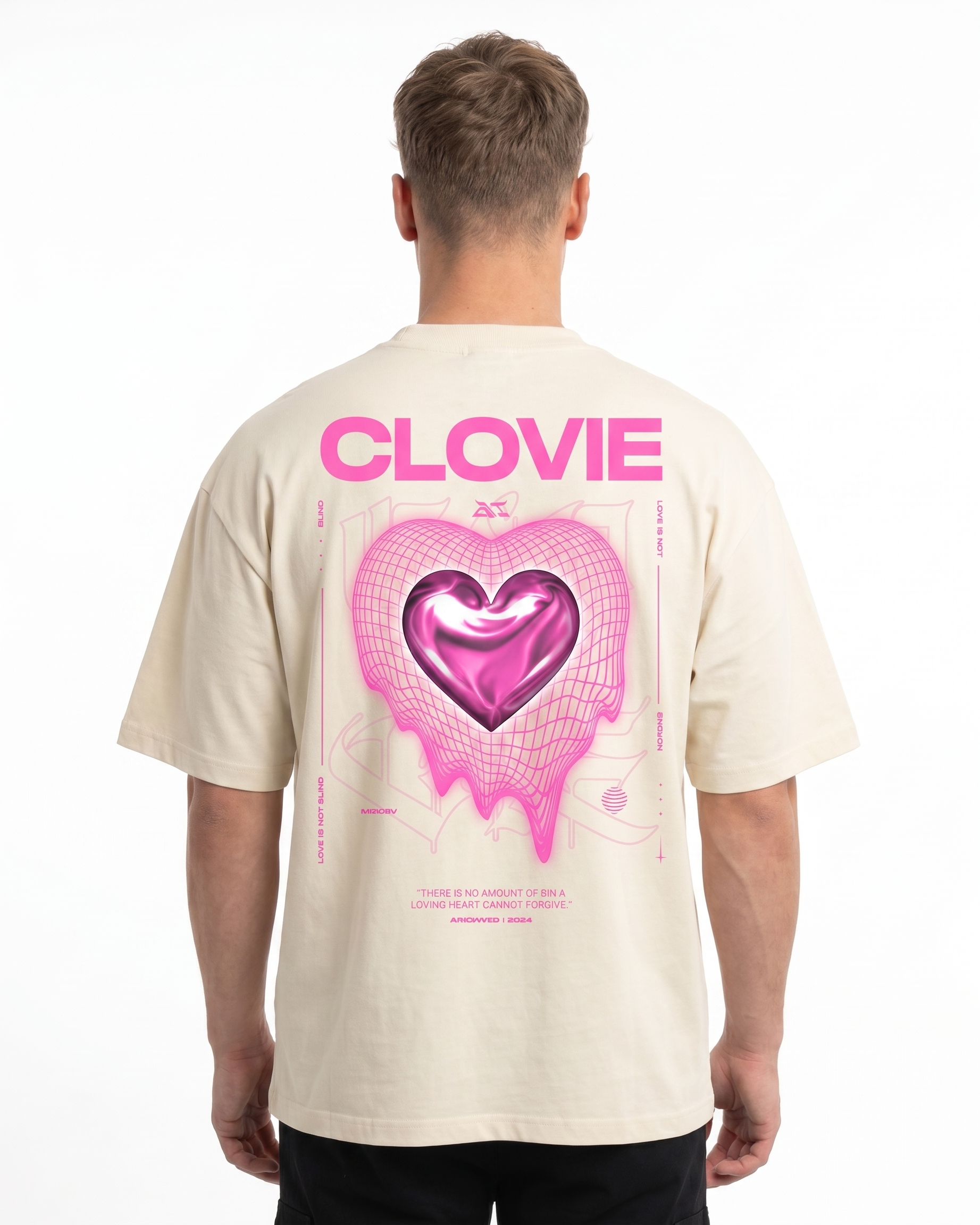 Loving heart OVS Natural Raw Rueckseite