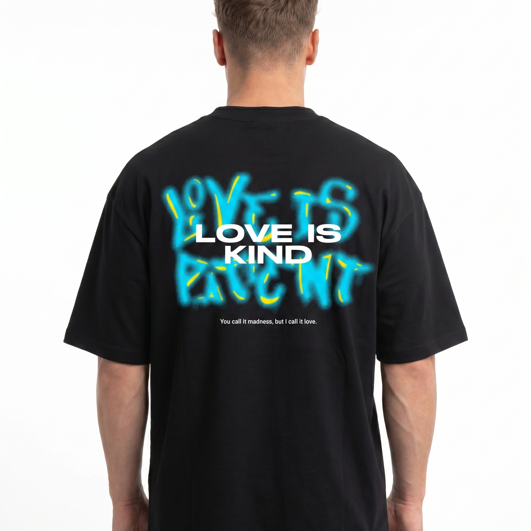Love is kind OVS Black Rueckseite